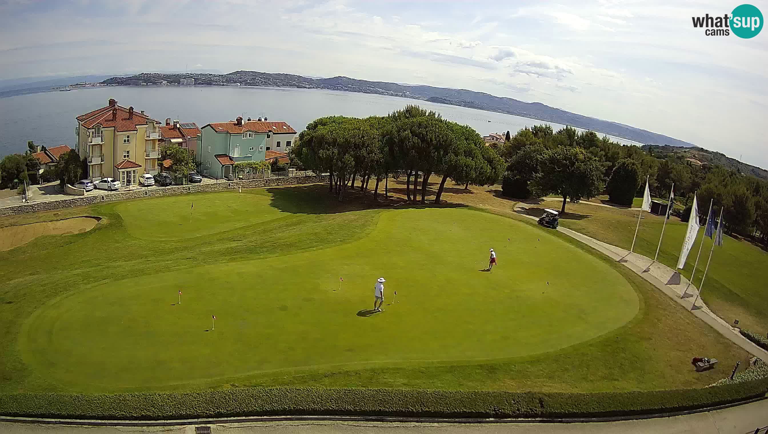 Golf Adriatic Spletna kamera v živo Savudrija – Rezidencija Skiper – Istra – Hrvaška