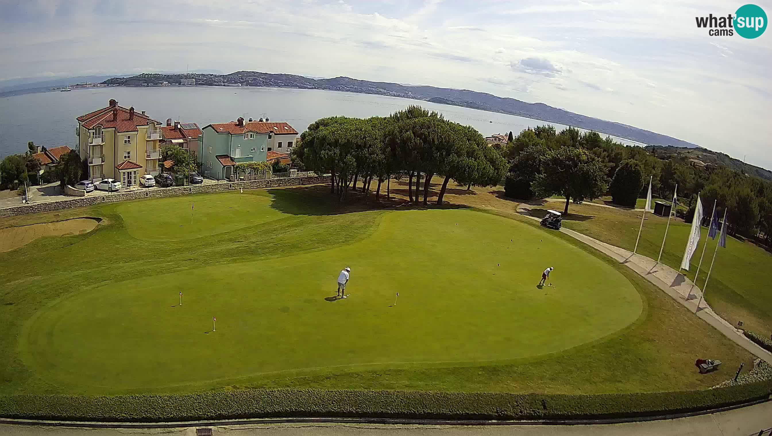 Golf Adriatic Spletna kamera v živo Savudrija – Rezidencija Skiper – Istra – Hrvaška