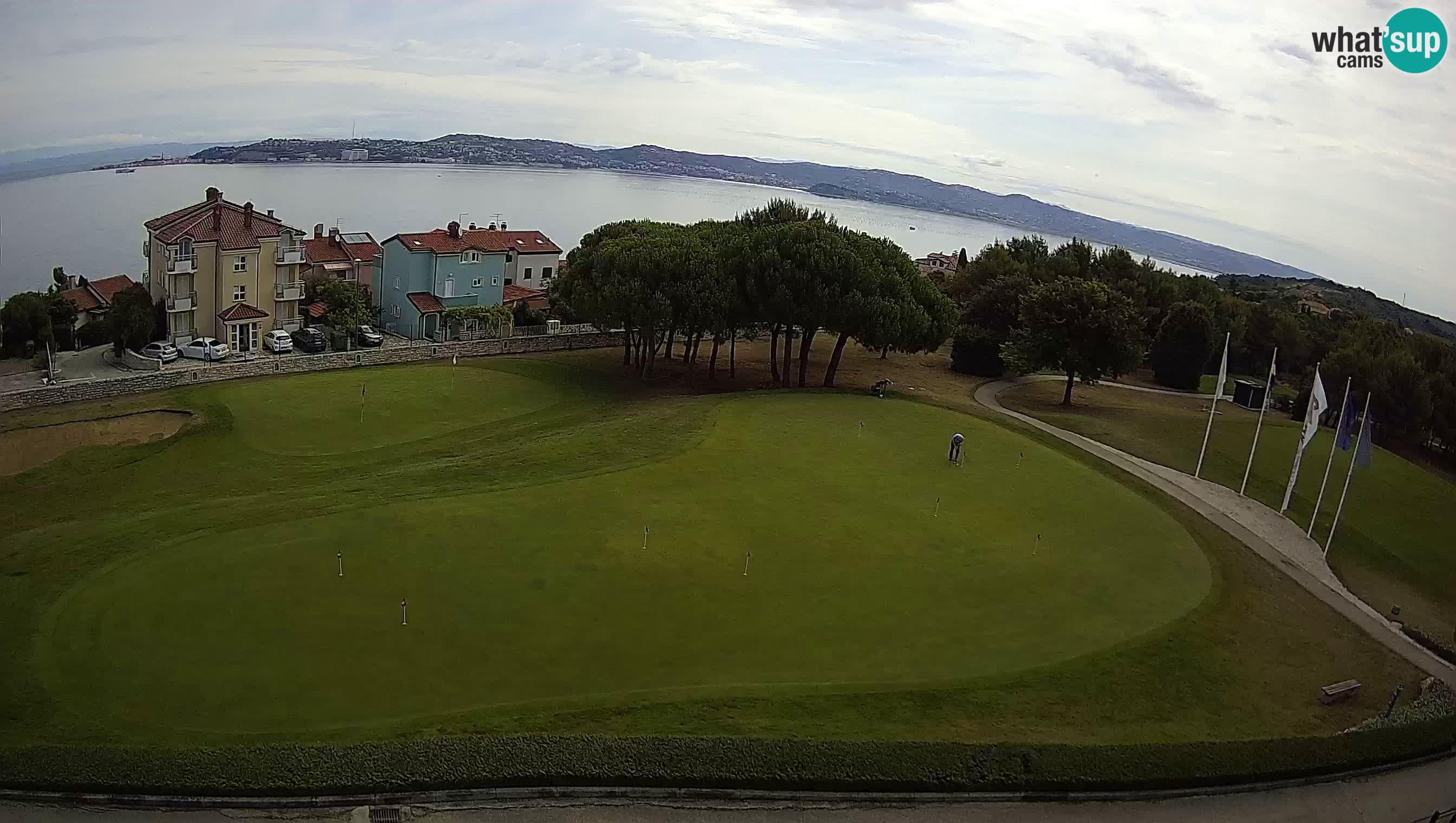 Golf Adriatic Live webcam Savudrija – Rezidencija Skiper – Istria – Croazia