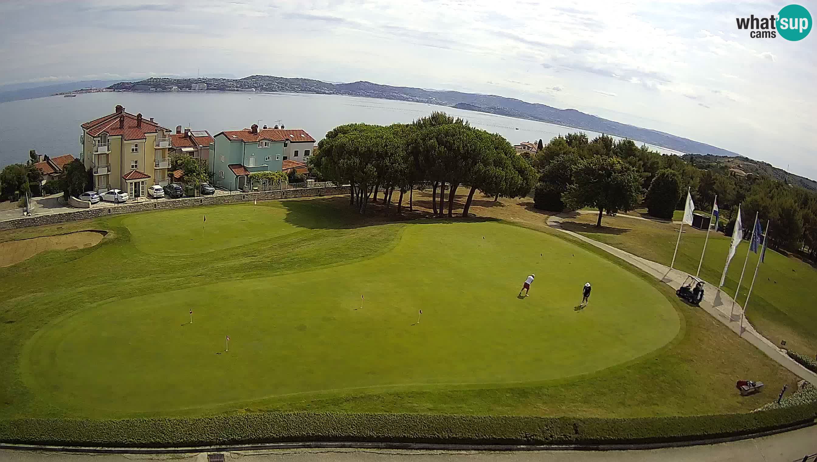 Golf Adriatic Live webcam Savudrija – Rezidencija Skiper – Istria – Croazia