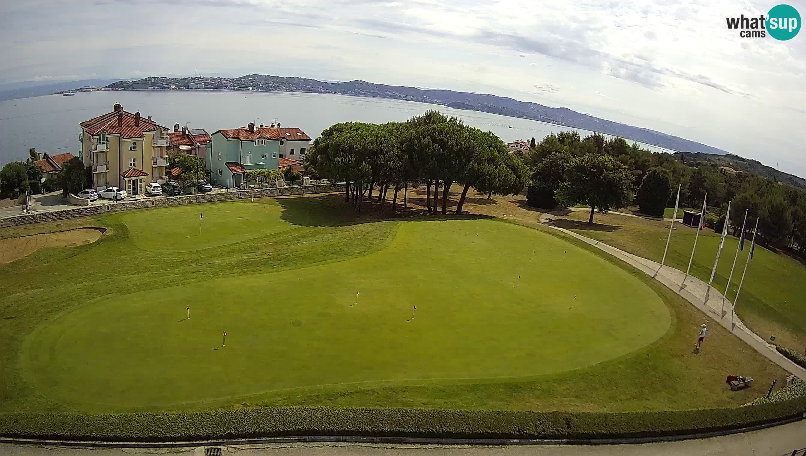 Golf Adriatic Cámara web en vivo Savudrija – Rezidencija Skiper – Istria – Croacia