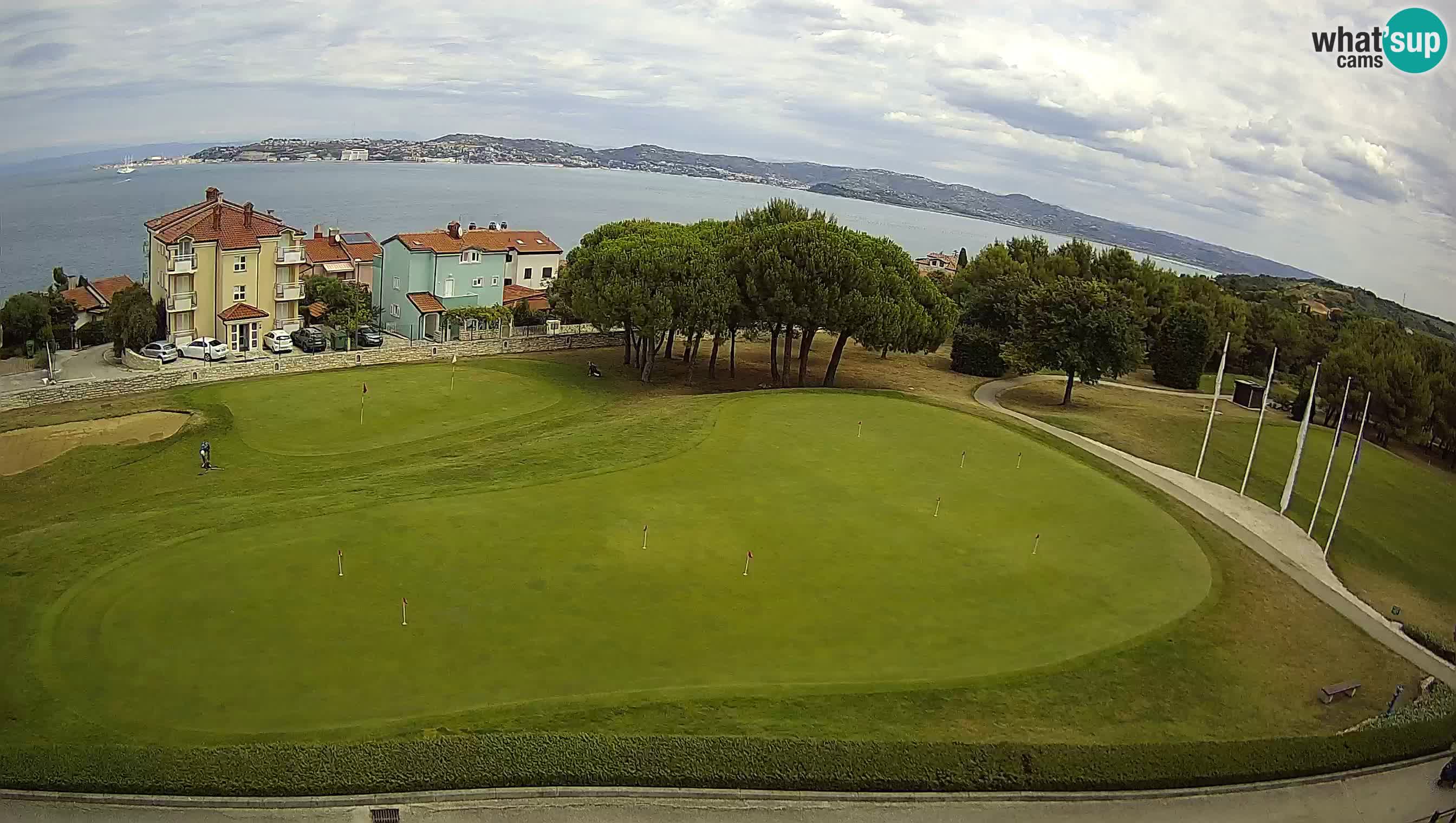 Golf Adriatic Live webcam Savudrija – Rezidencija Skiper – Istria – Croazia