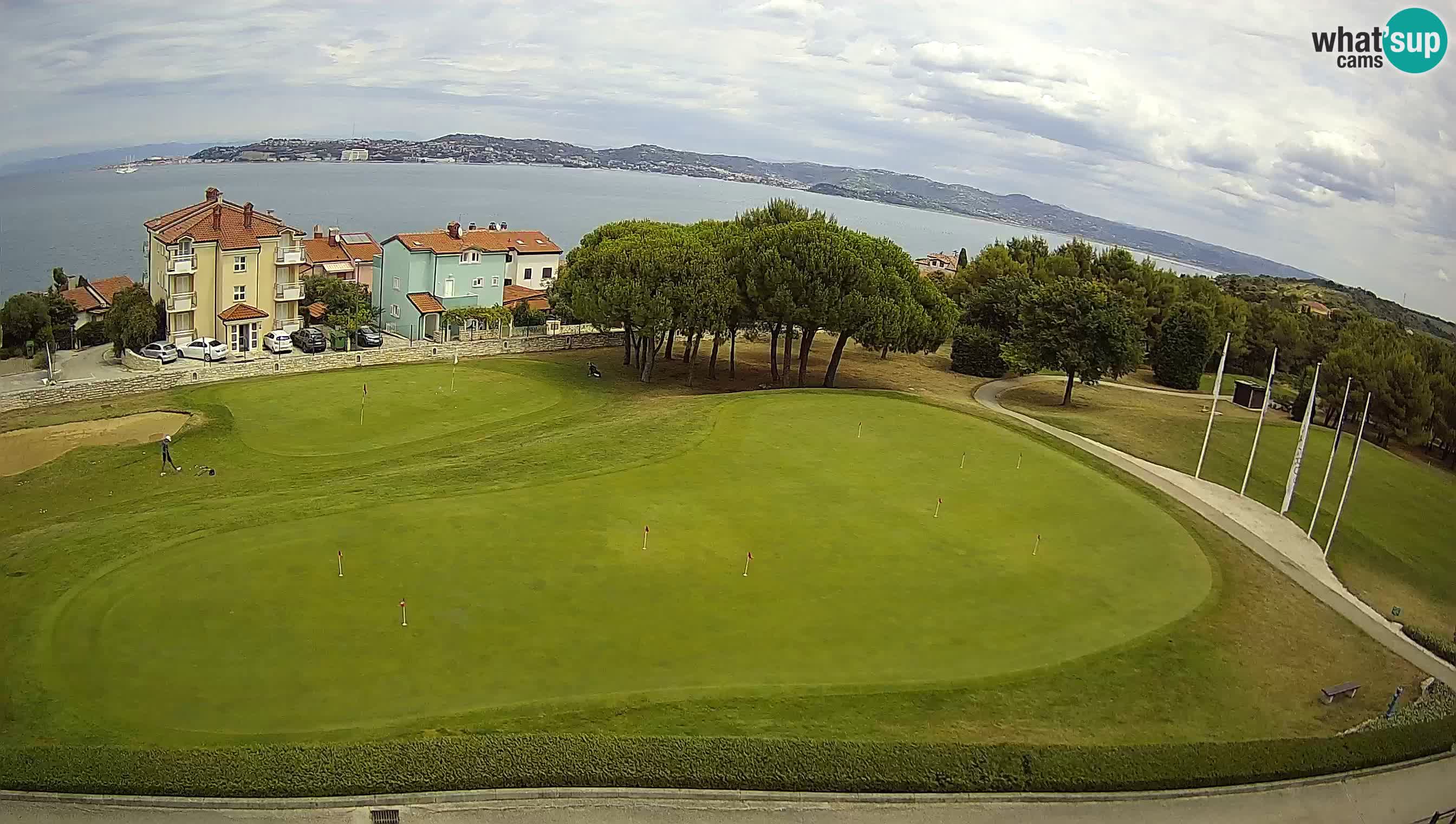 Golf Adriatic Spletna kamera v živo Savudrija – Rezidencija Skiper – Istra – Hrvaška