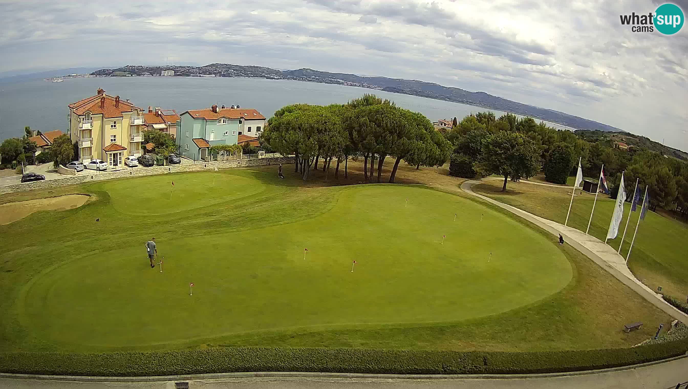 Golf Adriatic Live webcam Savudrija – Rezidencija Skiper – Istria – Croatia