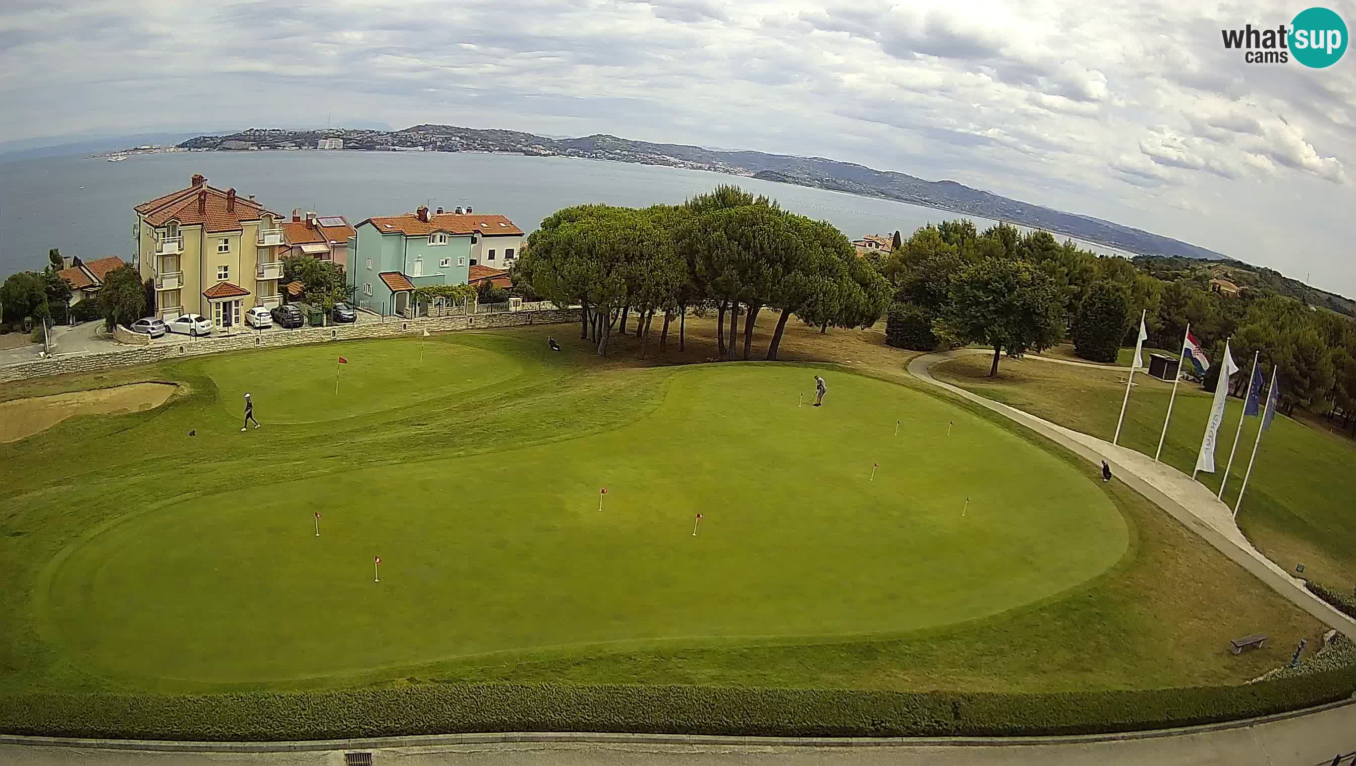 Golf Adriatic Cámara web en vivo Savudrija – Rezidencija Skiper – Istria – Croacia