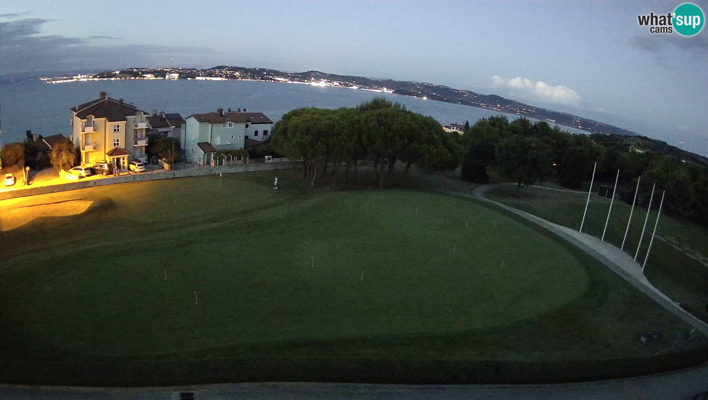 Golf Adriatic Spletna kamera v živo Savudrija – Rezidencija Skiper – Istra – Hrvaška