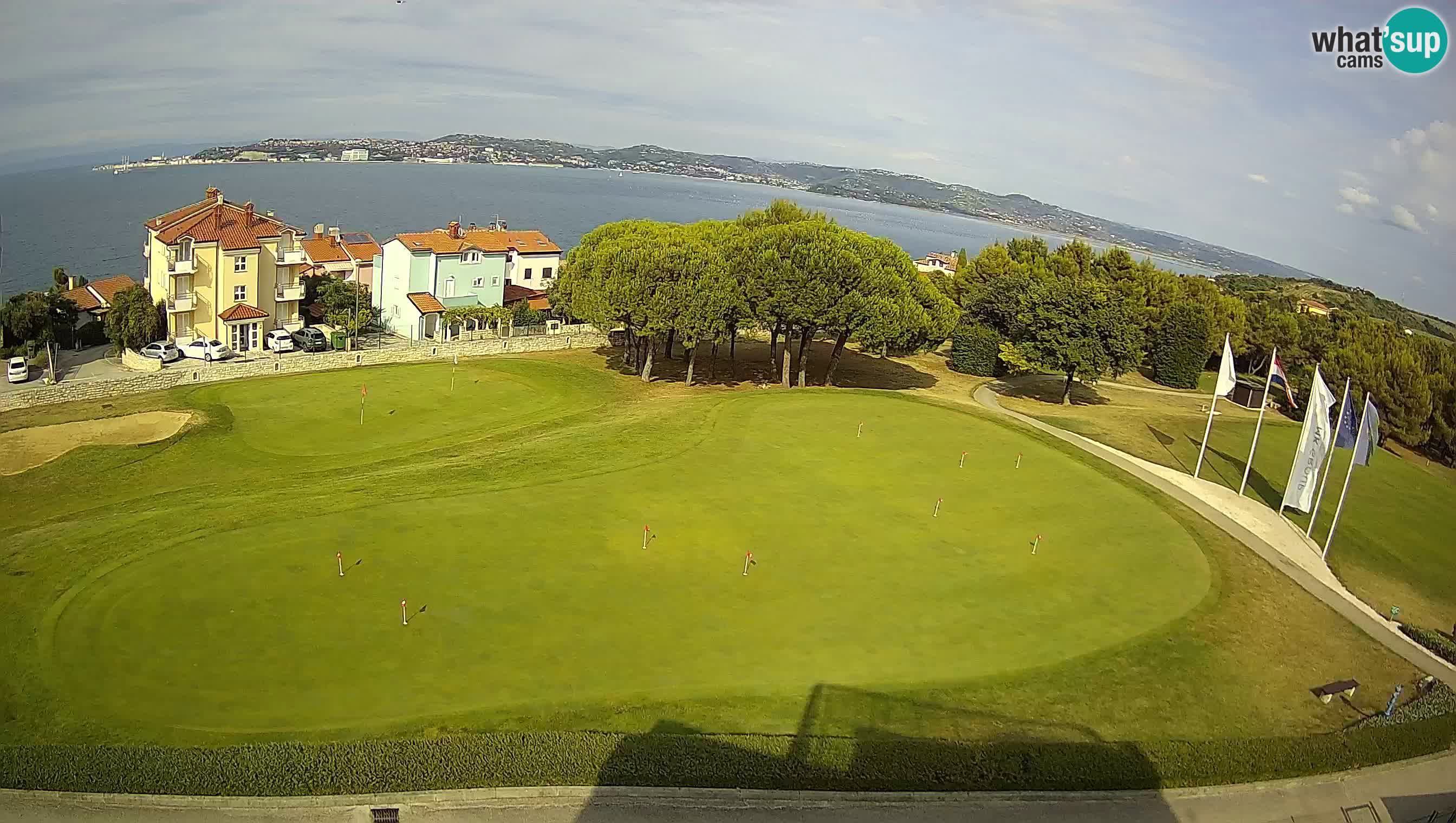 Golf Adriatic Spletna kamera v živo Savudrija – Rezidencija Skiper – Istra – Hrvaška