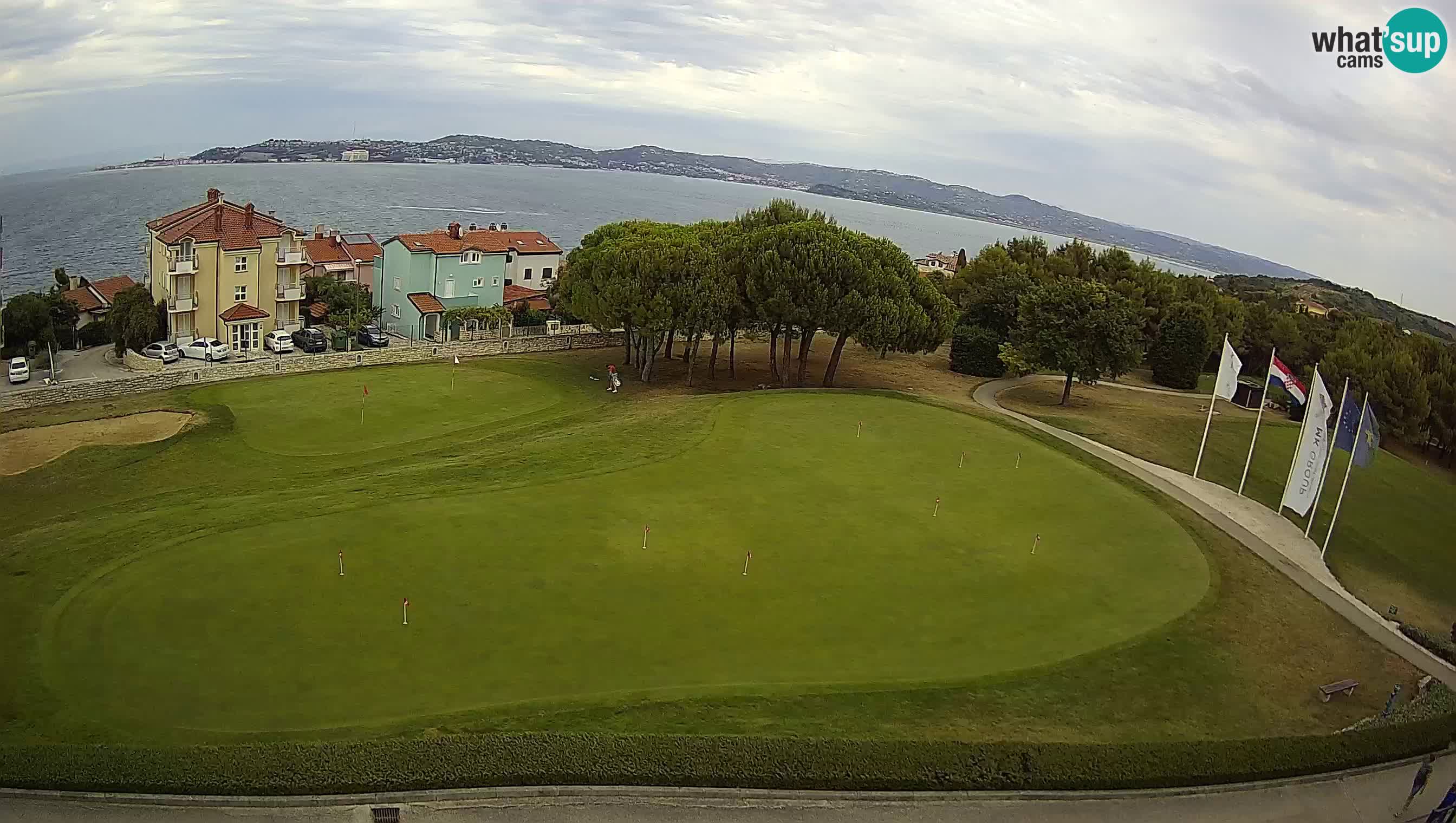 Golf Adriatic Live webcam Savudrija – Rezidencija Skiper – Istria – Croatia