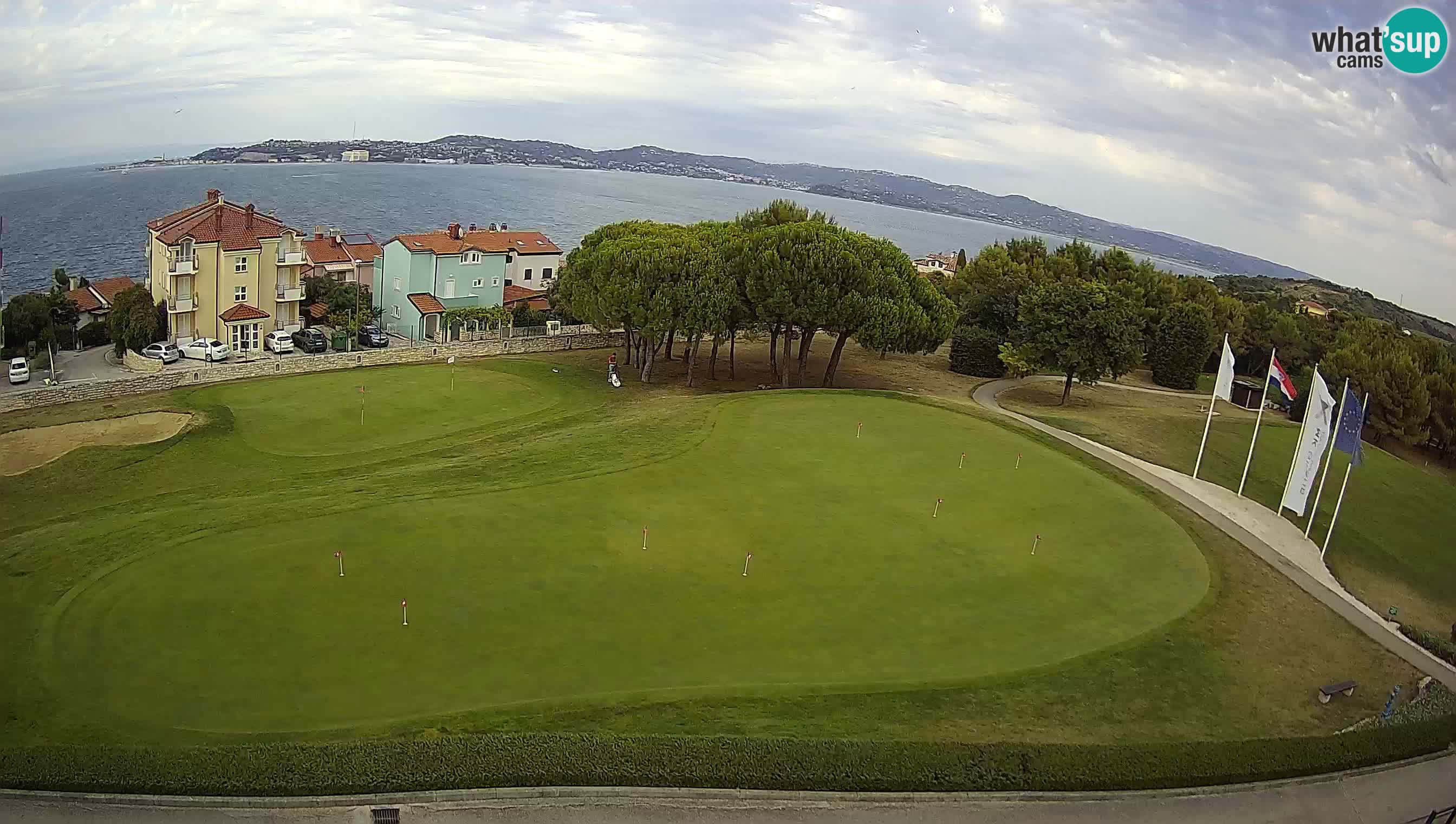 Golf Adriatic Live webcam Savudrija – Rezidencija Skiper – Istria – Croazia