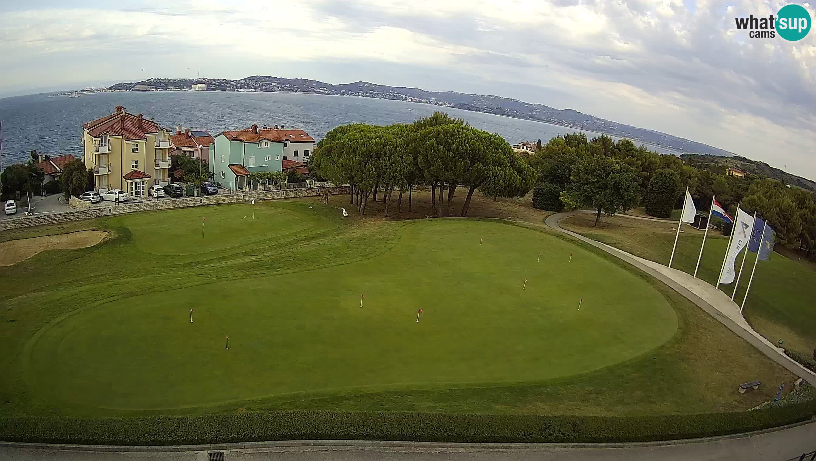 Golf Adriatic Live webcam Savudrija – Rezidencija Skiper – Istria – Croatia