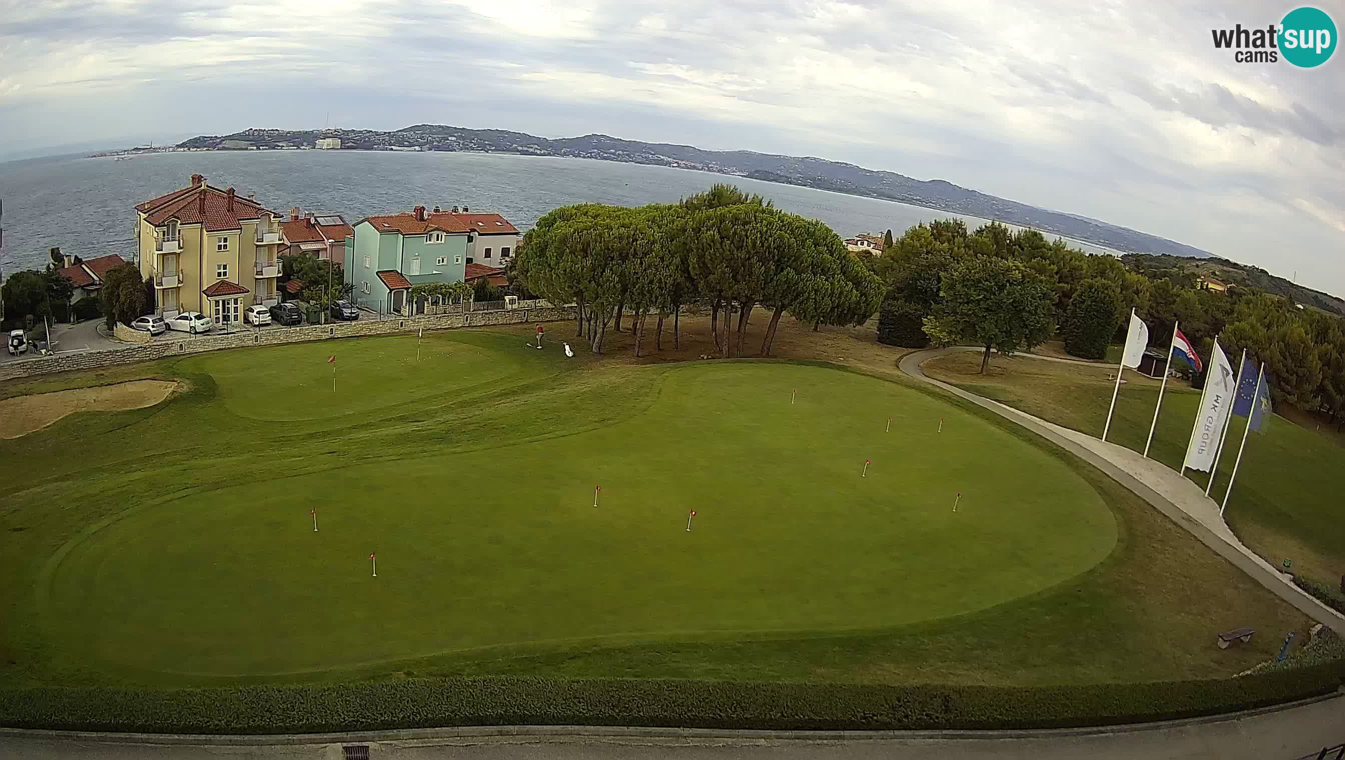Golf Adriatic Live webcam Savudrija – Rezidencija Skiper – Istria – Croazia