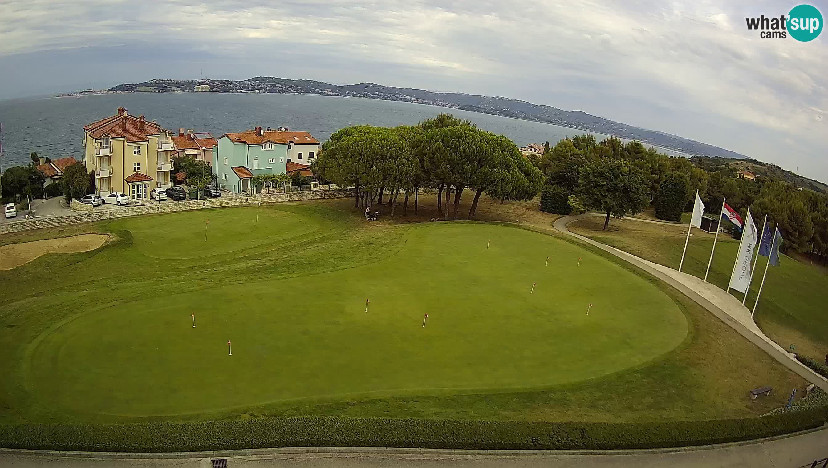 Golf Adriatic Spletna kamera v živo Savudrija – Rezidencija Skiper – Istra – Hrvaška
