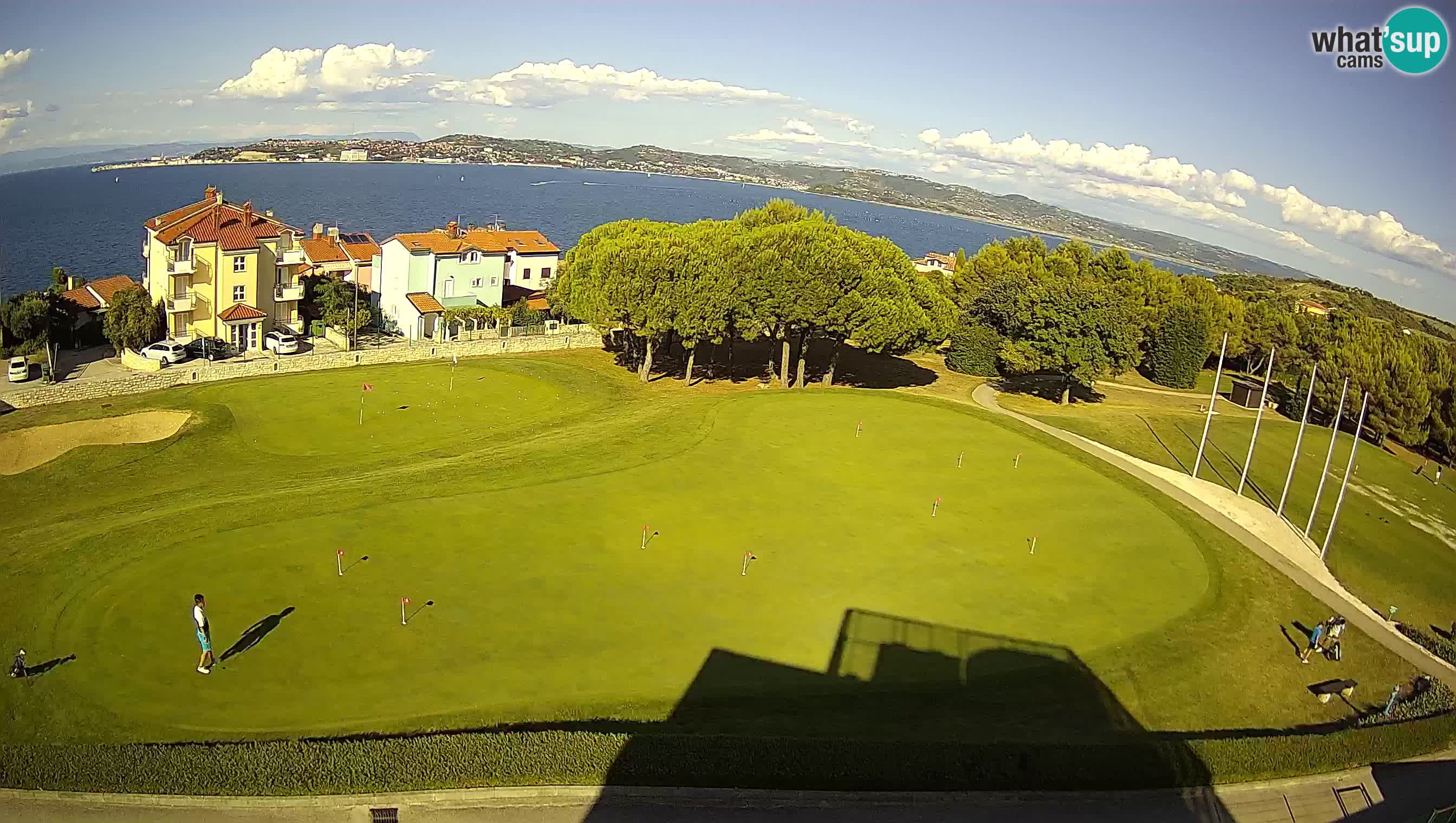 Golf Adriatic Spletna kamera v živo Savudrija – Rezidencija Skiper – Istra – Hrvaška
