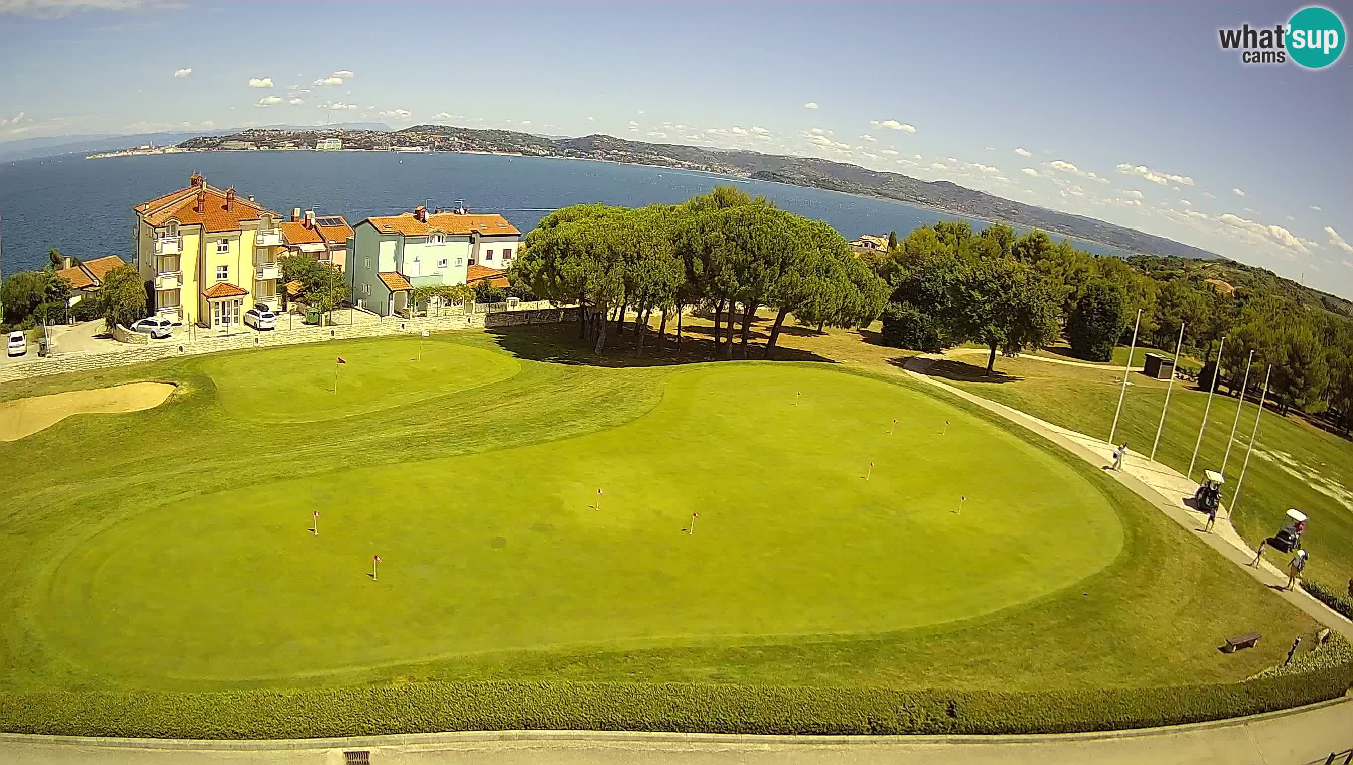 Golf Adriatique Webcam en direct Savudrija – Rezidencija Skiper – Istrie – Croatie