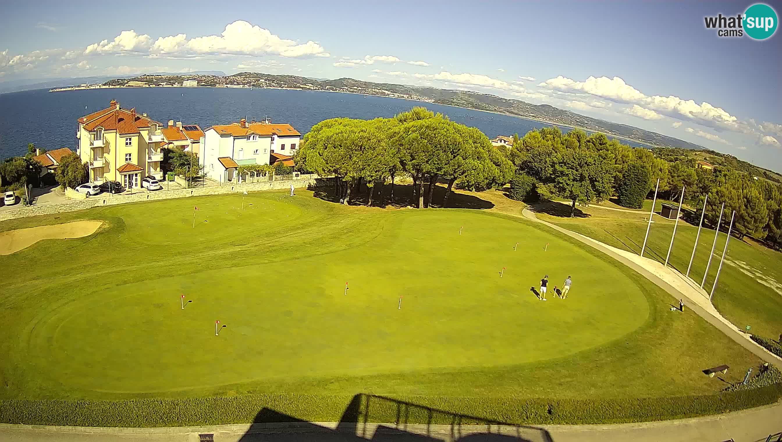 Golf Adriatic Spletna kamera v živo Savudrija – Rezidencija Skiper – Istra – Hrvaška