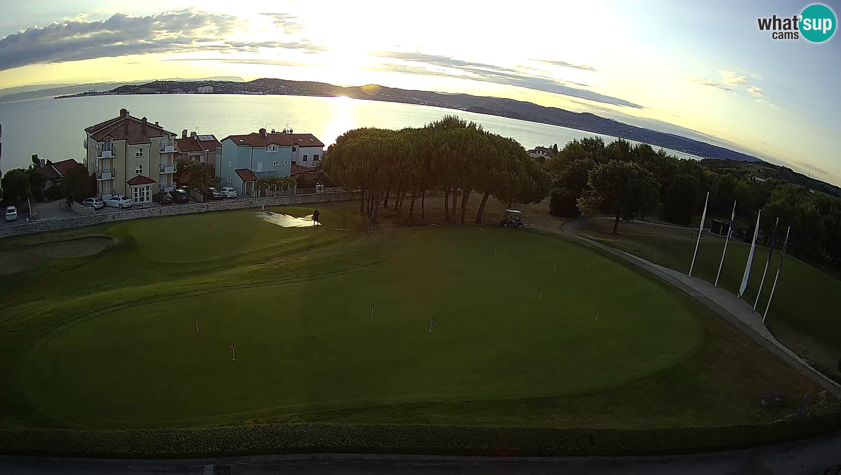 Golf Adriatic Live webcam Savudrija – Rezidencija Skiper – Istria – Croazia