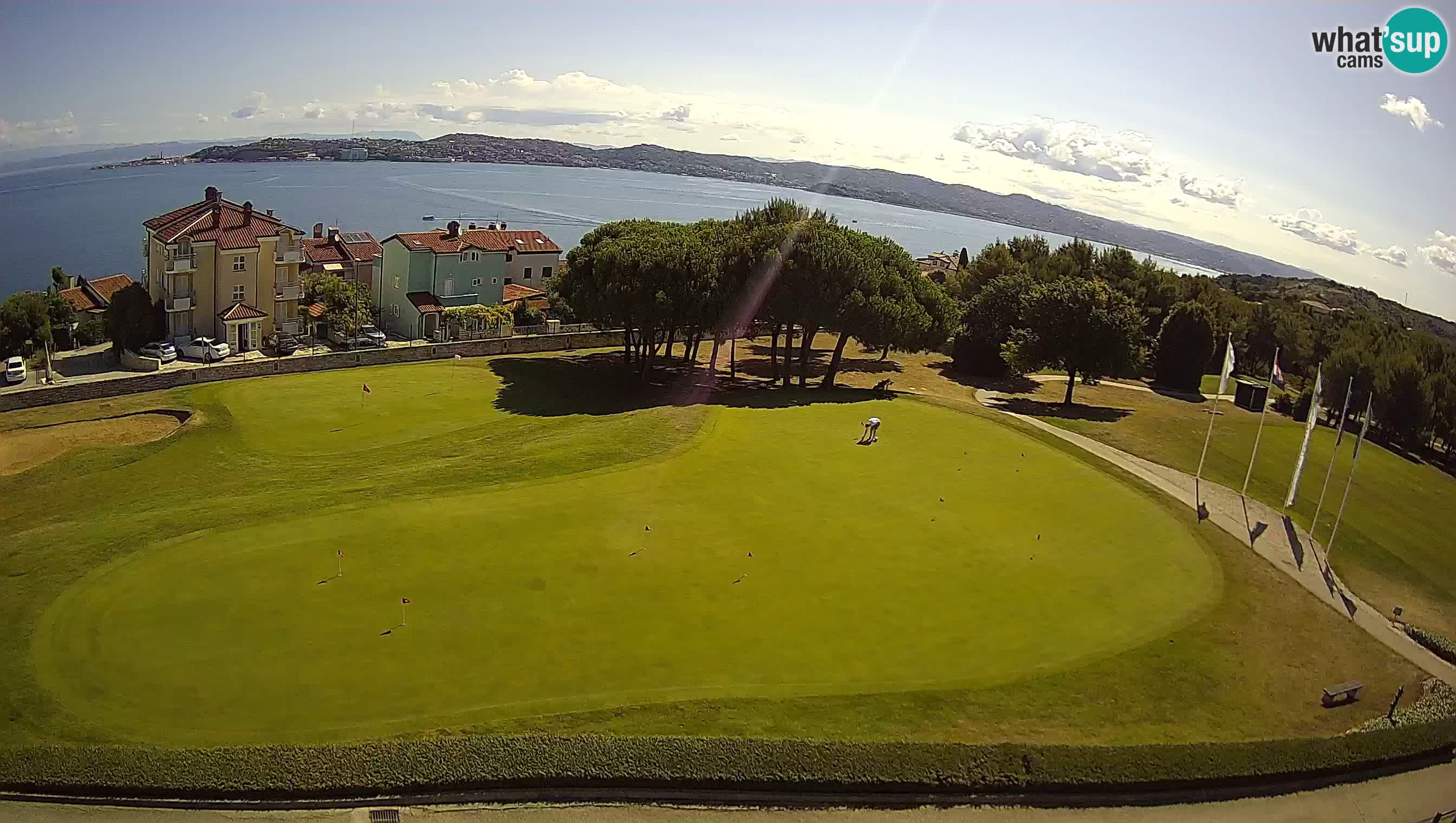 Golf Adriatic Live webcam Savudrija – Rezidencija Skiper – Istria – Croatia