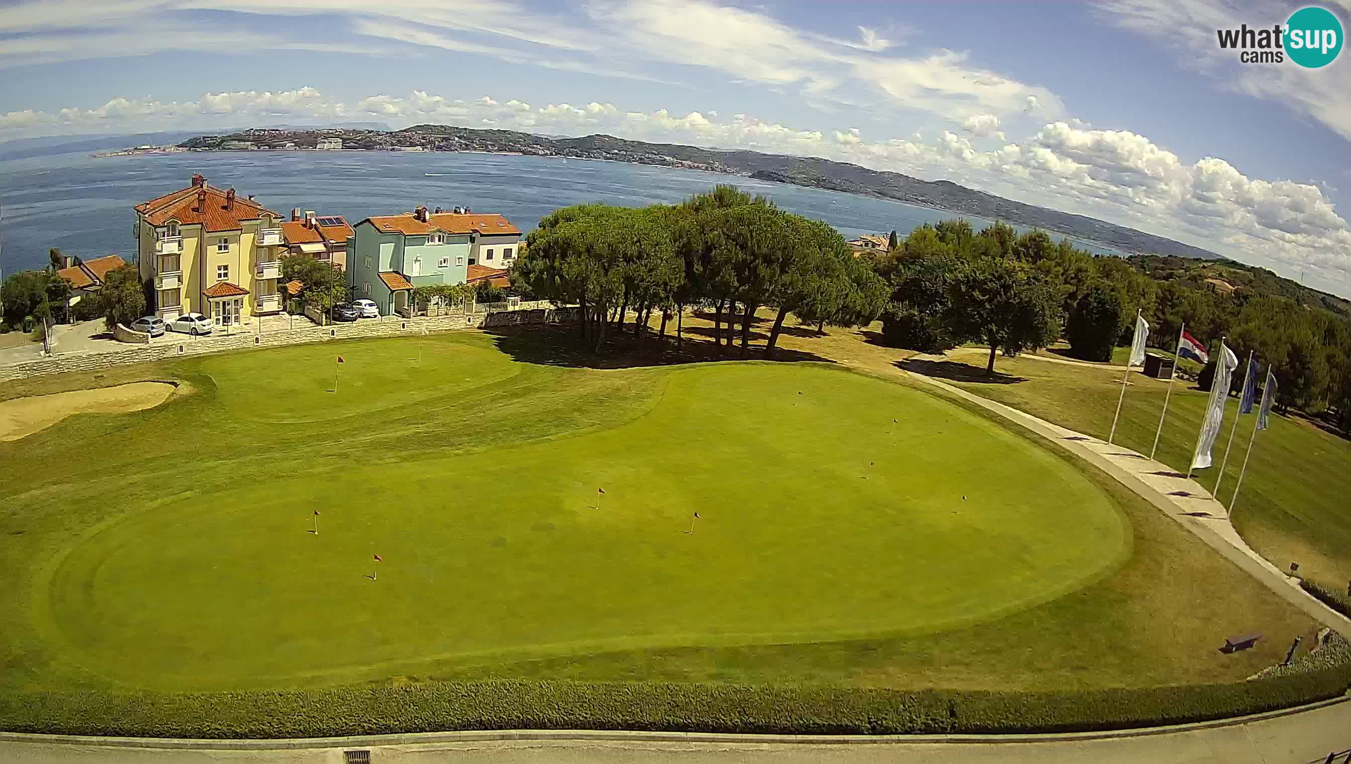 Golf Adriatic Live webcam Savudrija – Rezidencija Skiper – Istria – Croatia