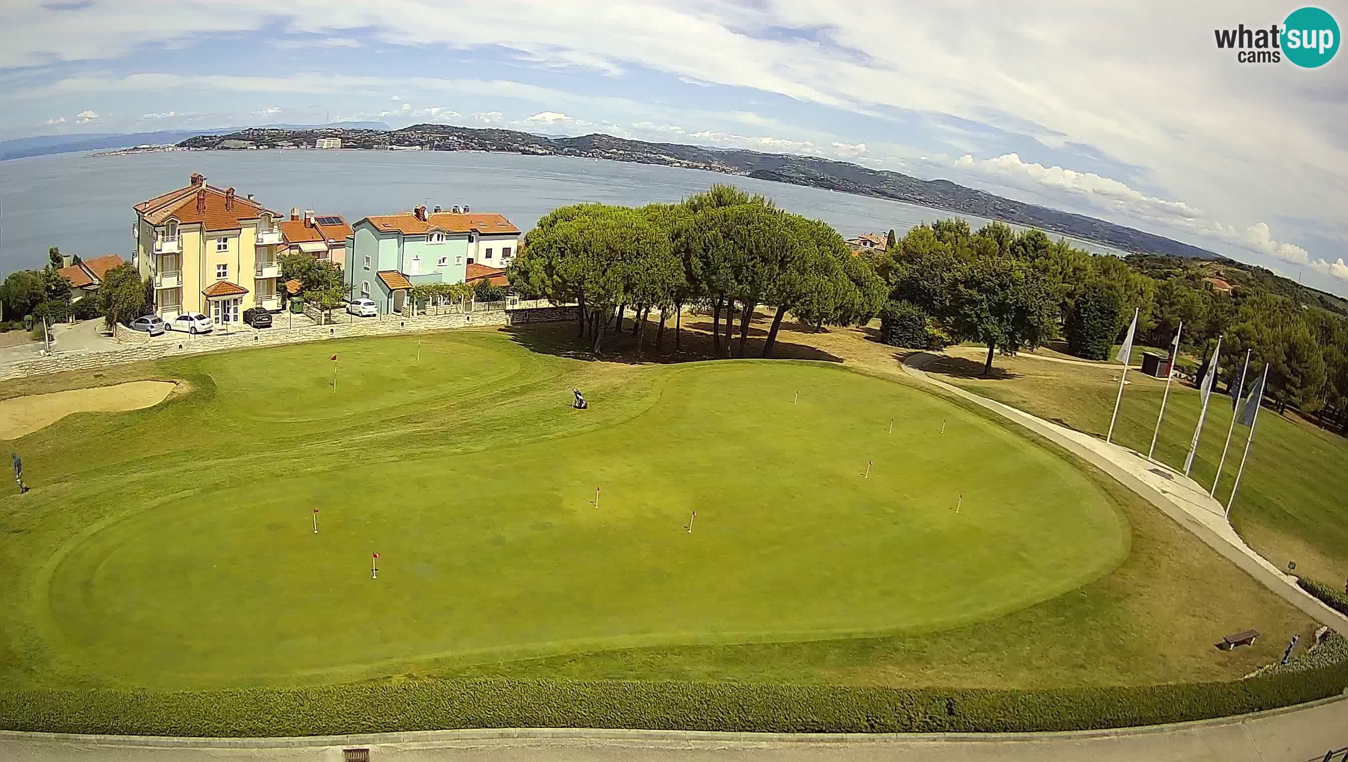 Golf Adriatic Spletna kamera v živo Savudrija – Rezidencija Skiper – Istra – Hrvaška