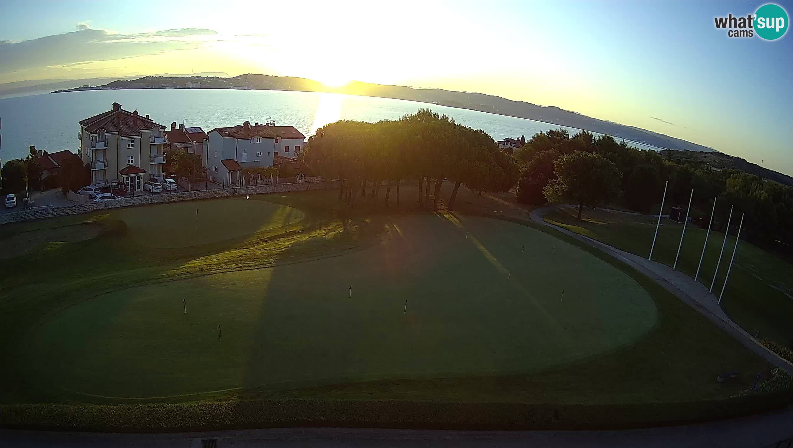 Golf Adriatic Spletna kamera v živo Savudrija – Rezidencija Skiper – Istra – Hrvaška