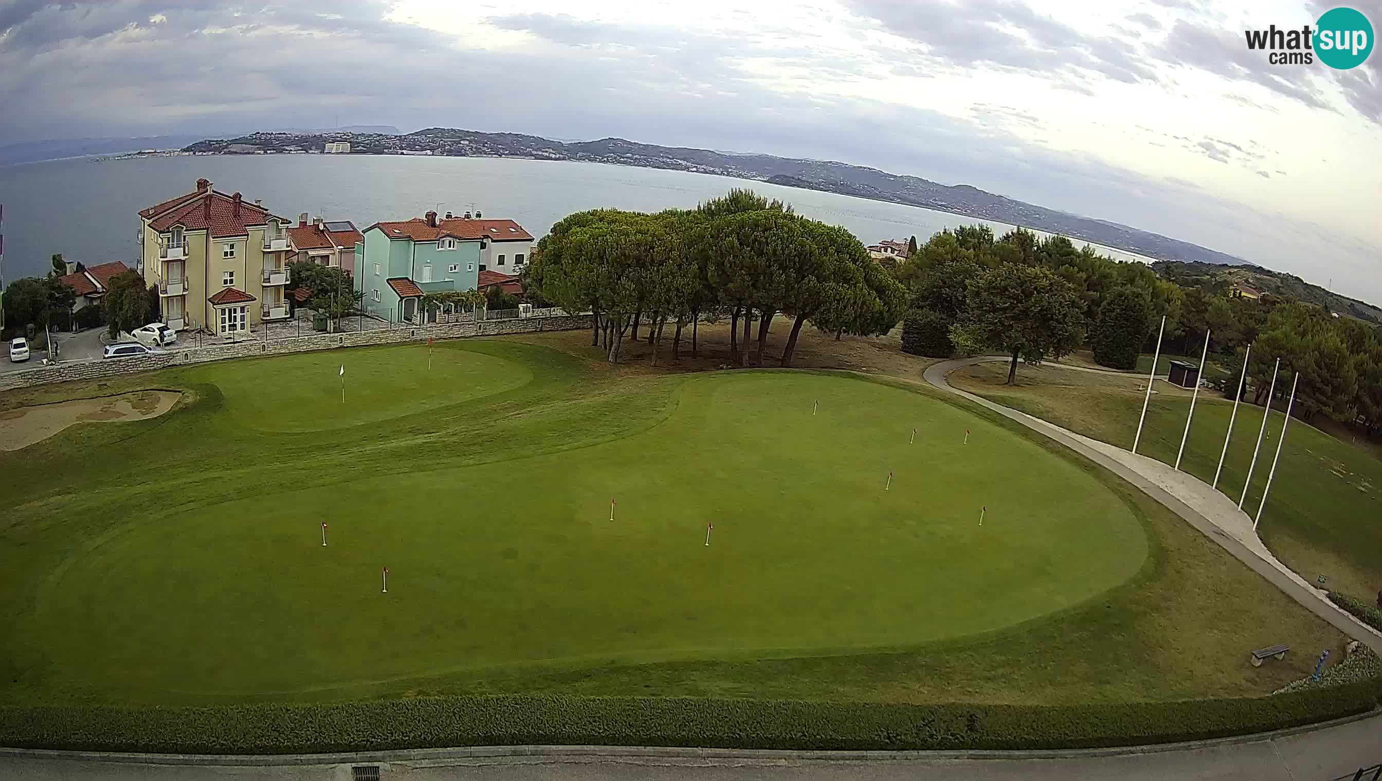 Golf Adriatic Live webcam Savudrija – Rezidencija Skiper – Istria – Croatia