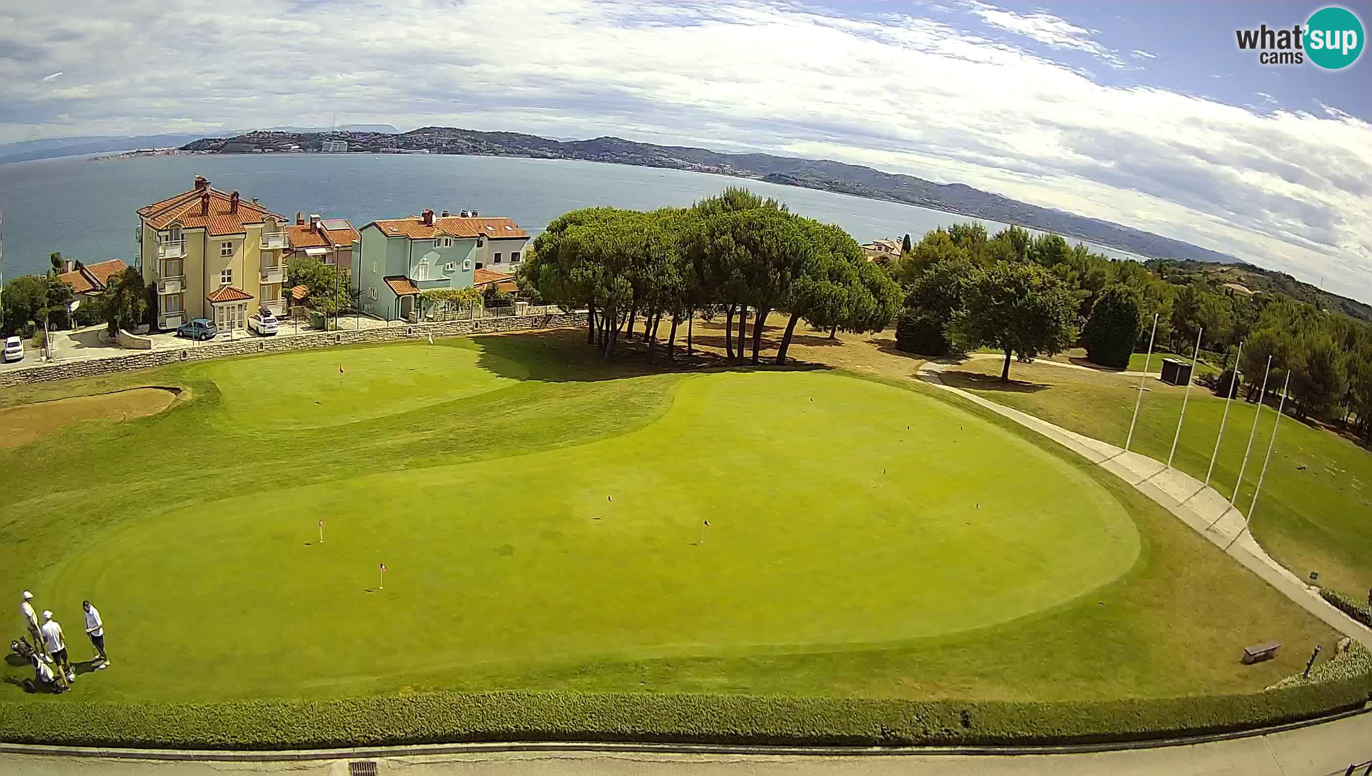 Golf Adriatic Spletna kamera v živo Savudrija – Rezidencija Skiper – Istra – Hrvaška
