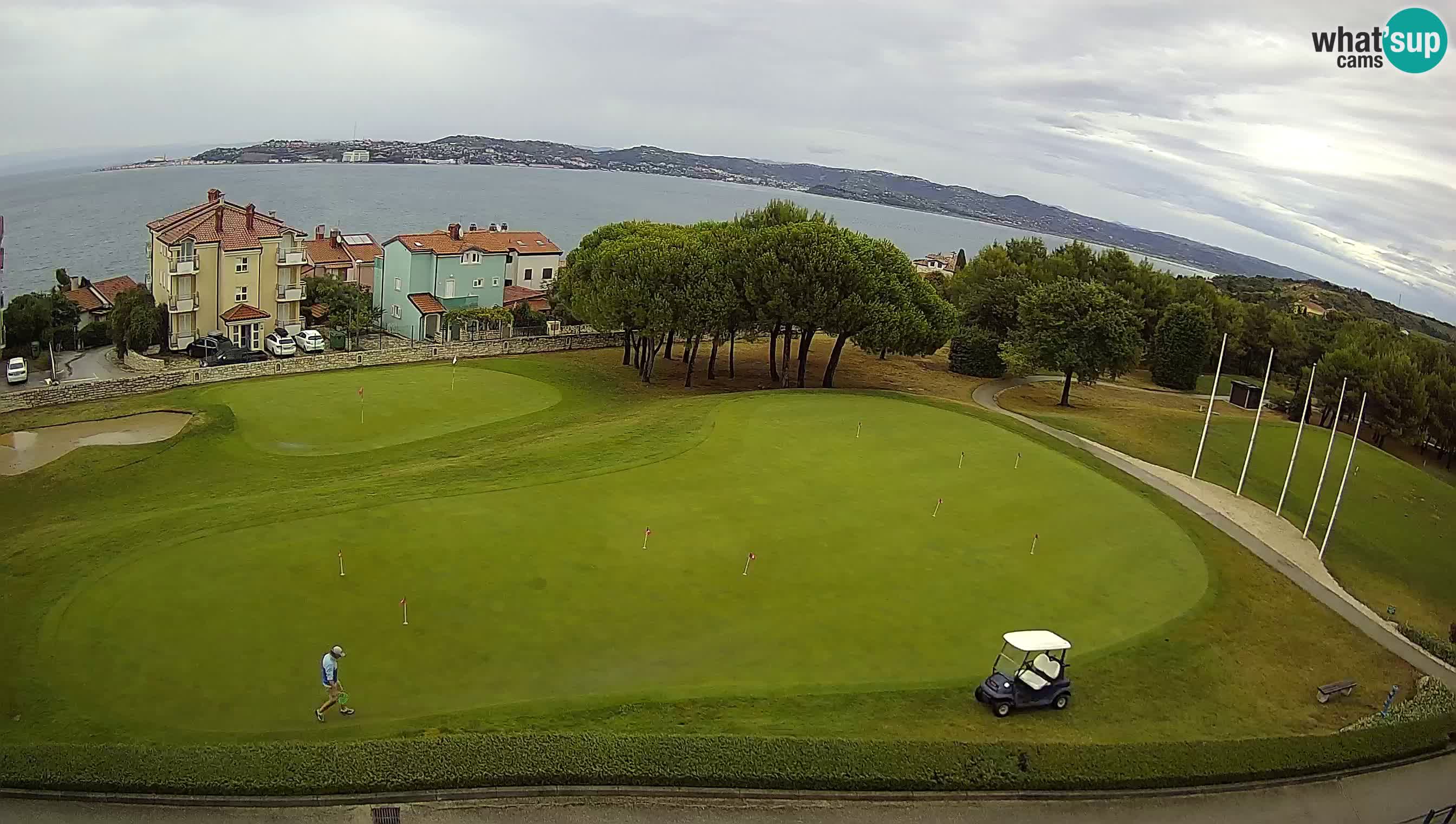 Golf Adriatic Live webcam Savudrija – Rezidencija Skiper – Istria – Croatia