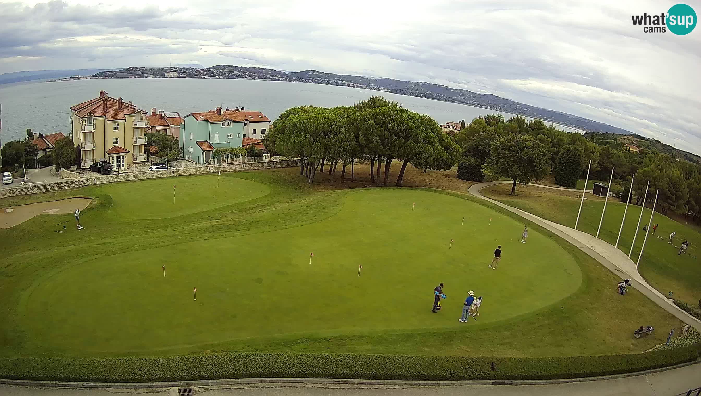 Golf Adriatic Live webcam Savudrija – Rezidencija Skiper – Istria – Croatia
