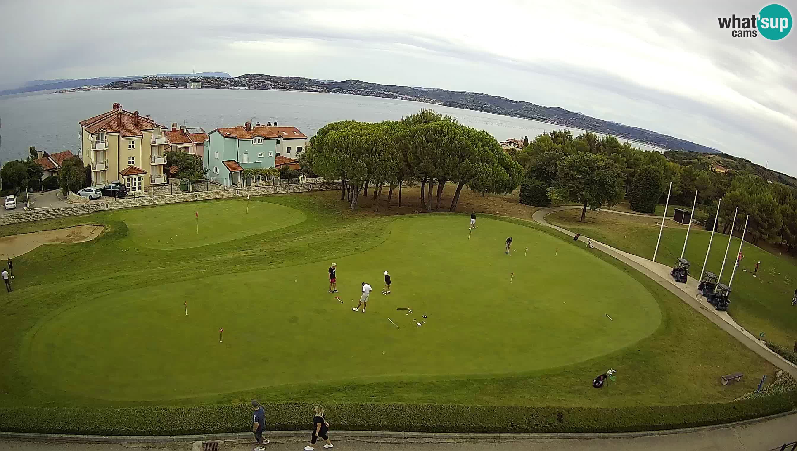 Golf Adriatic Live webcam Savudrija – Rezidencija Skiper – Istria – Croazia