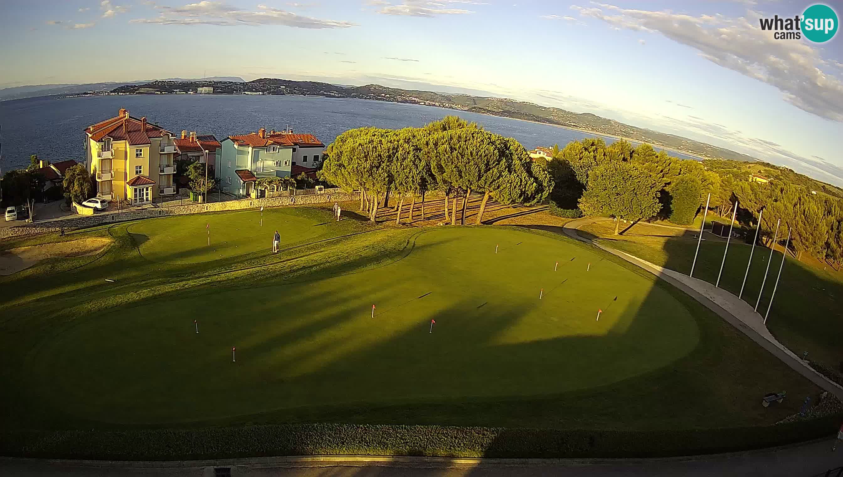 Golf Adriatic Live webcam Savudrija – Rezidencija Skiper – Istria – Croatia