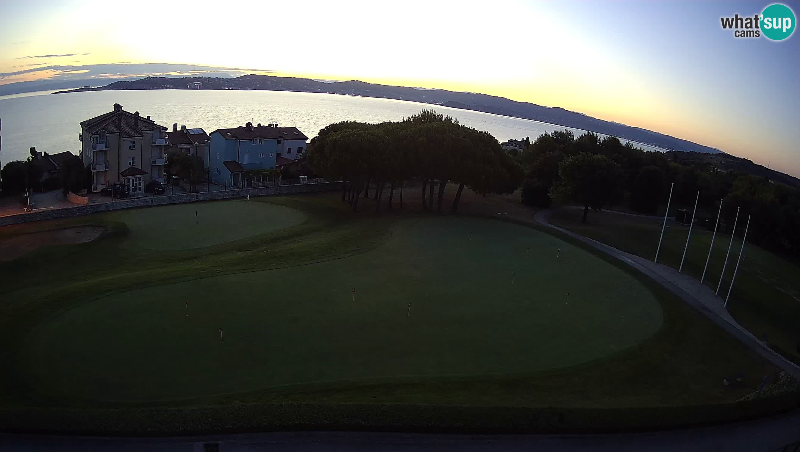 Golf Adriatic Live webcam Savudrija – Rezidencija Skiper – Istria – Croatia