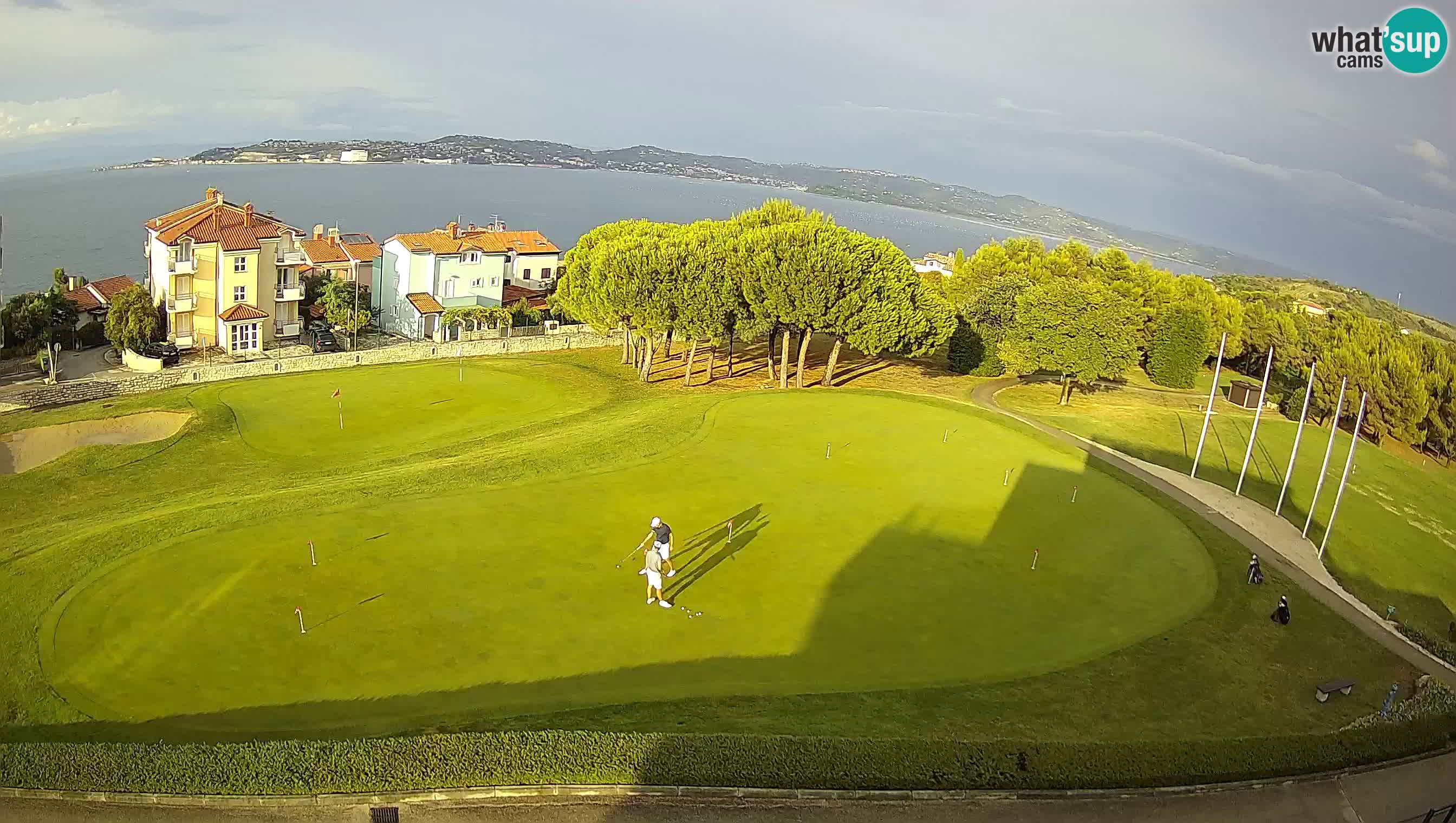 Golf Adriatique Webcam en direct Savudrija – Rezidencija Skiper – Istrie – Croatie