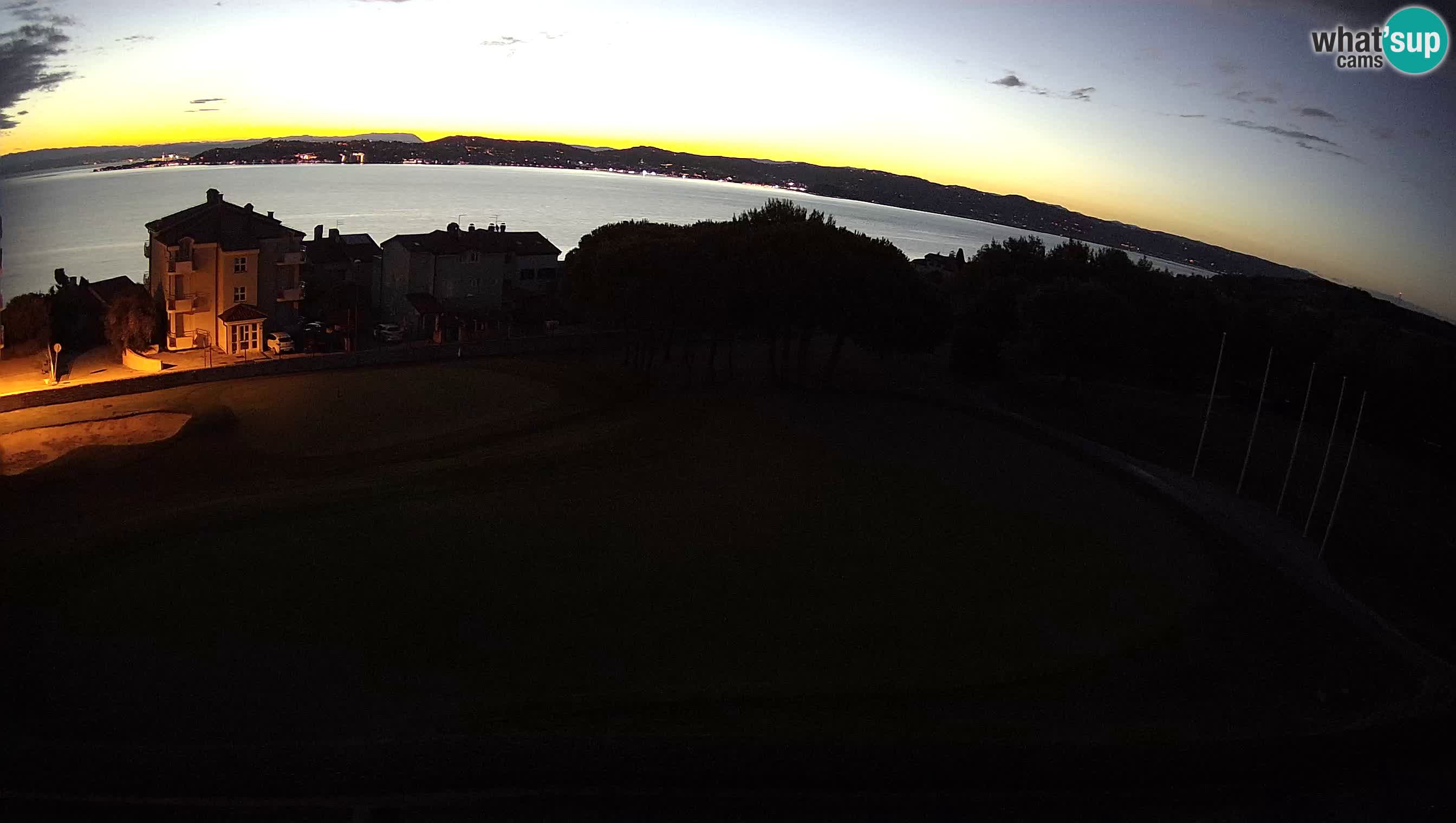 Golf Adriatique Webcam en direct Savudrija – Rezidencija Skiper – Istrie – Croatie