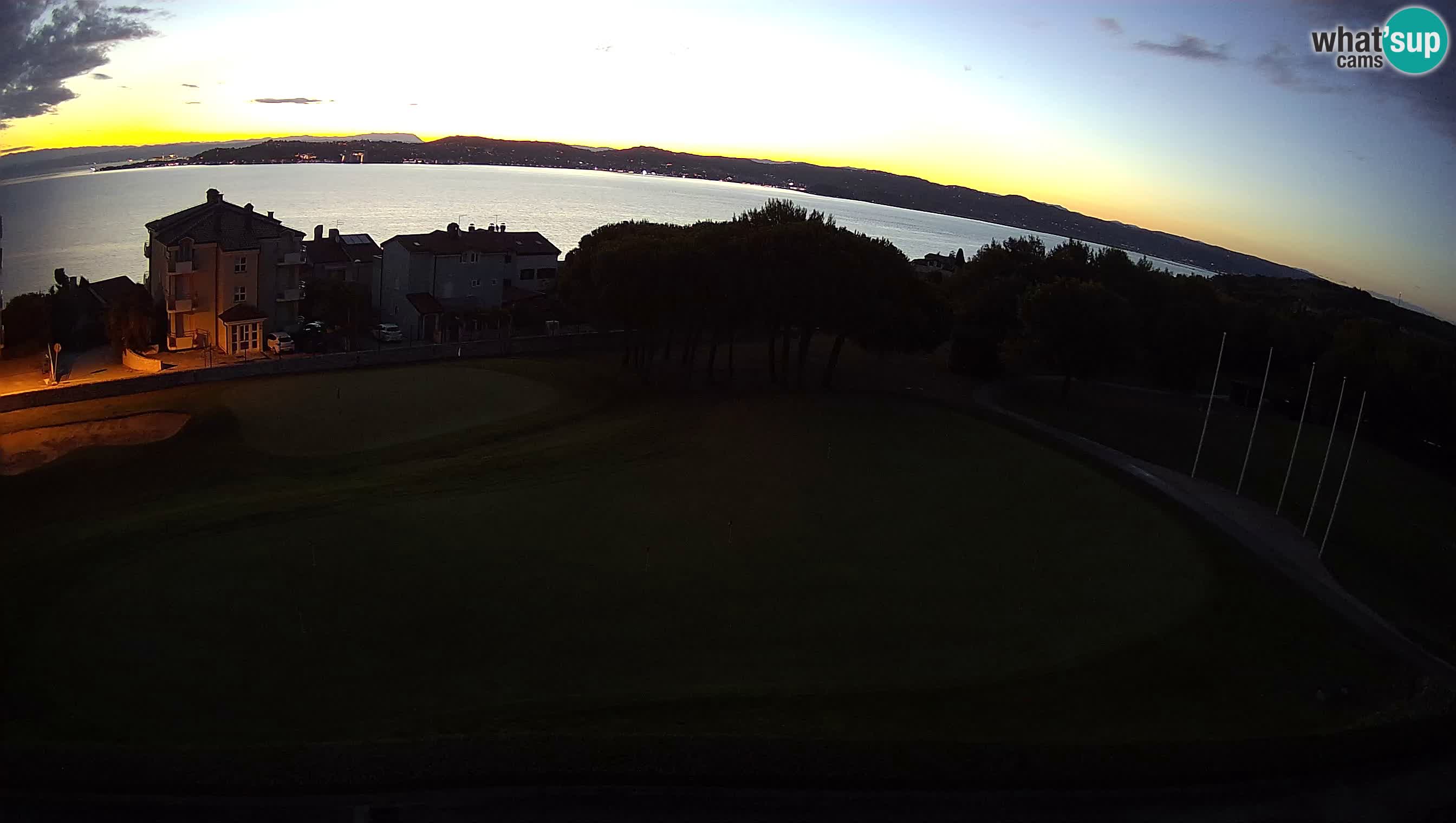 Golf Adriatic Live webcam Savudrija – Rezidencija Skiper – Istria – Croazia