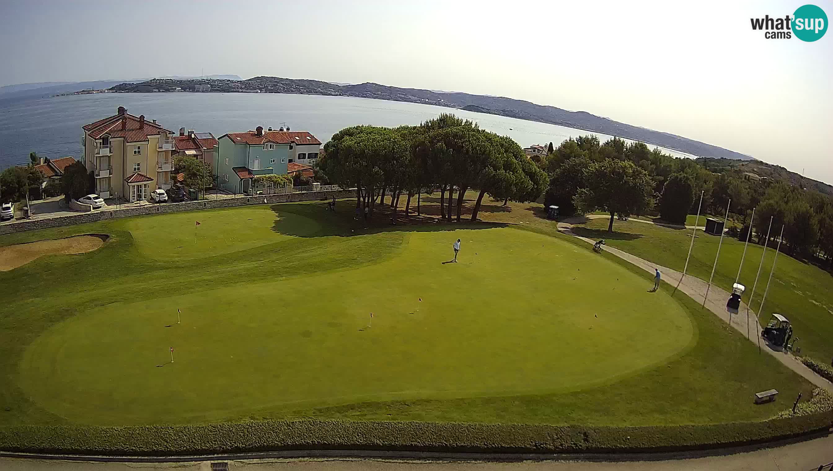 Golf Adriatique Webcam en direct Savudrija – Rezidencija Skiper – Istrie – Croatie