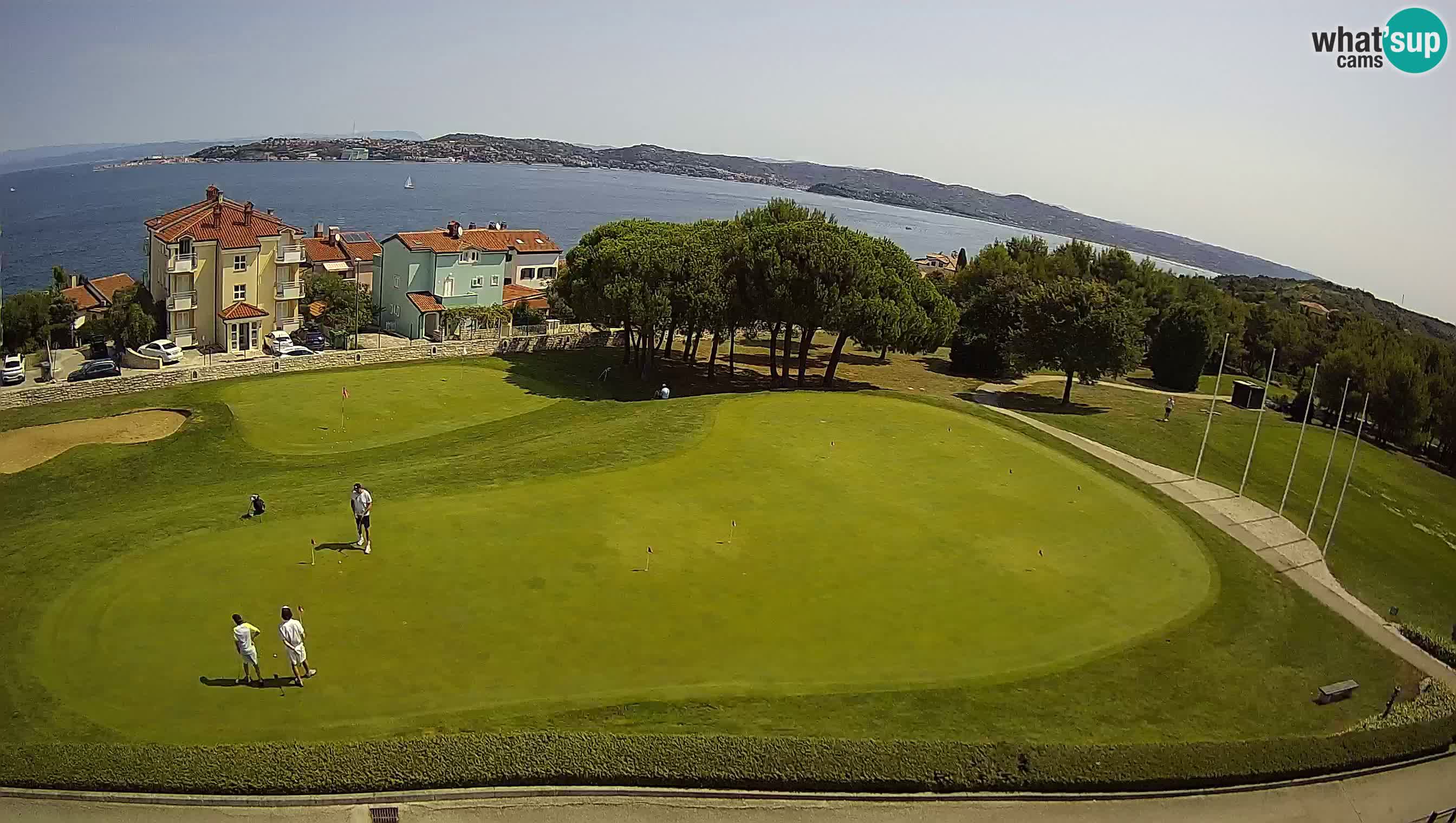 Golf Adriatic Live webcam Savudrija – Rezidencija Skiper – Istria – Croatia
