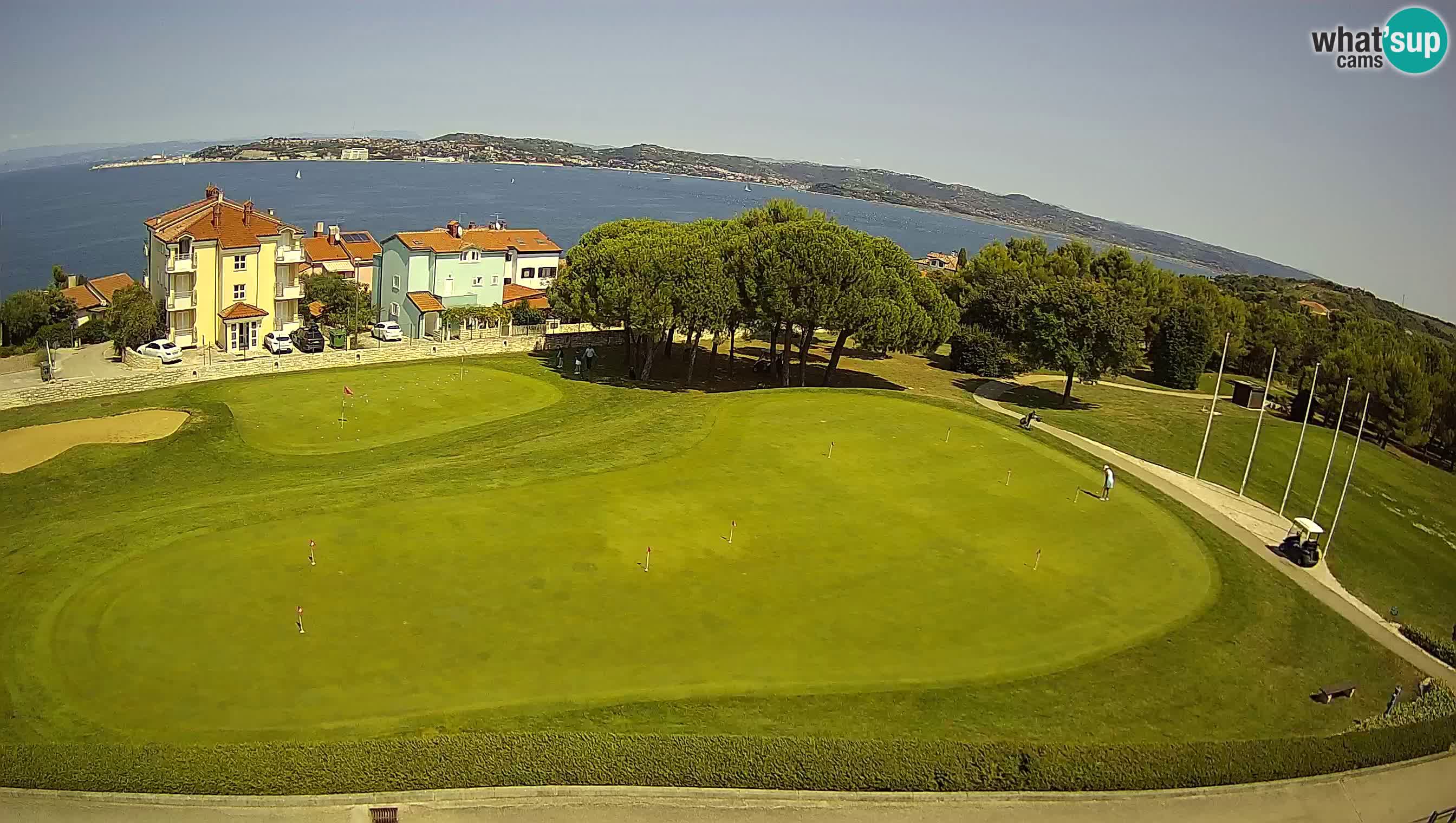 Golf Adriatic Spletna kamera v živo Savudrija – Rezidencija Skiper – Istra – Hrvaška