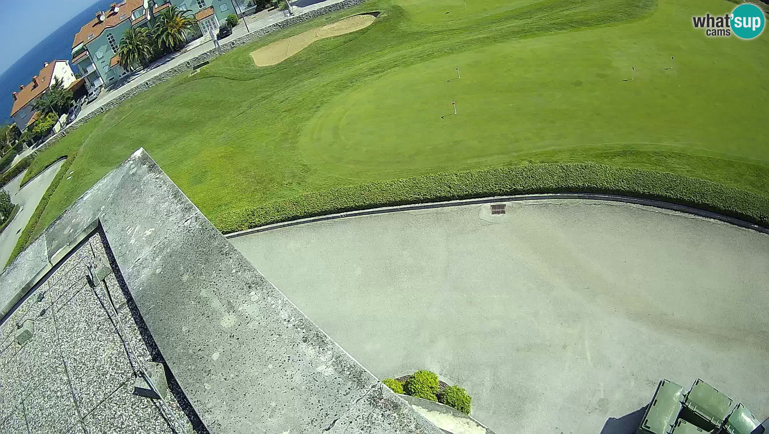 Golf Adriatique Webcam en direct Savudrija – Rezidencija Skiper – Istrie – Croatie