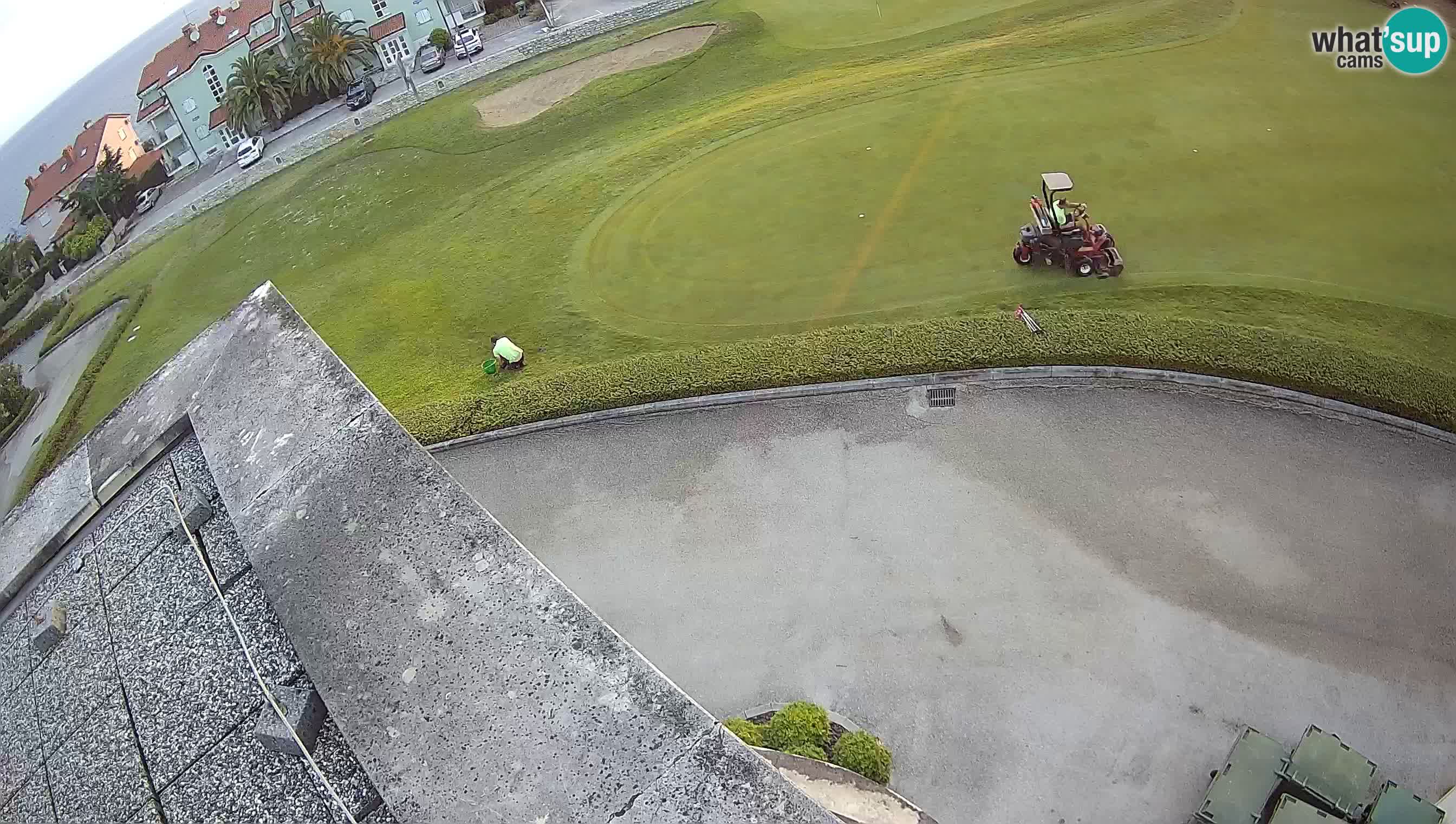 Golf Adriatique Webcam en direct Savudrija – Rezidencija Skiper – Istrie – Croatie