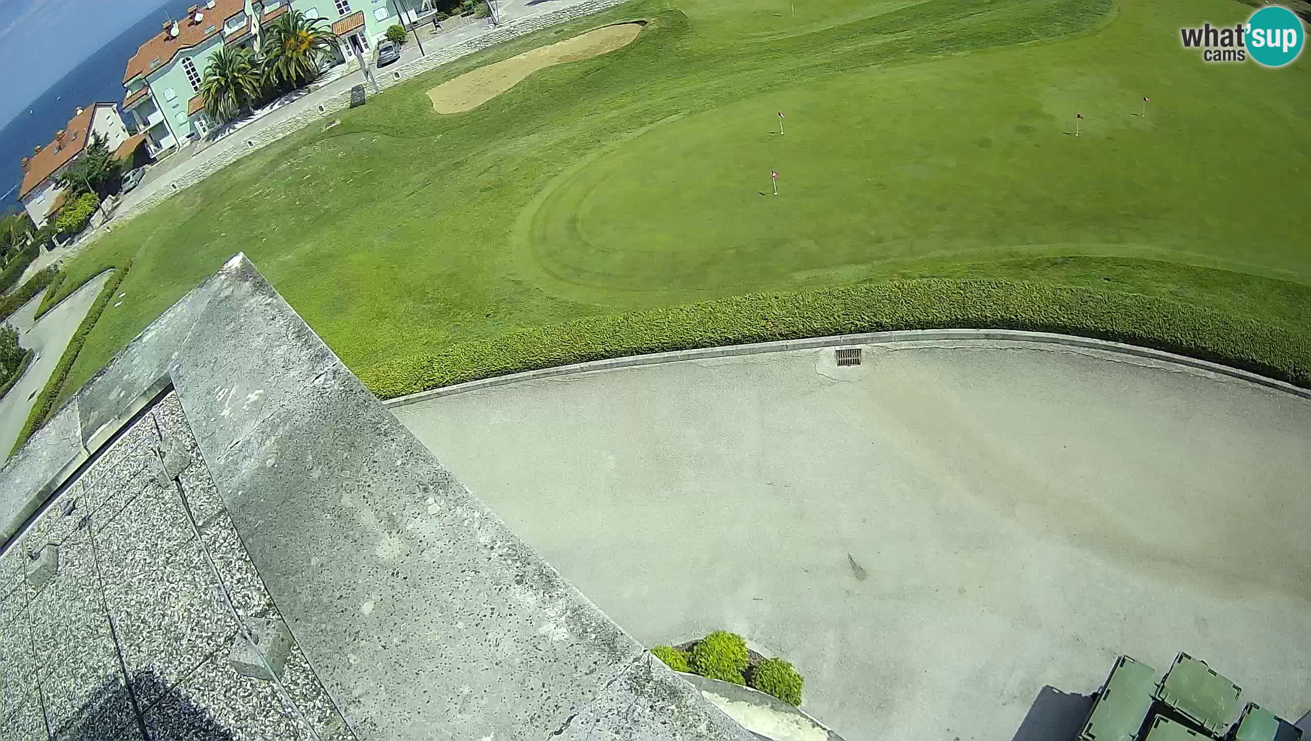 Golf Adriatique Webcam en direct Savudrija – Rezidencija Skiper – Istrie – Croatie