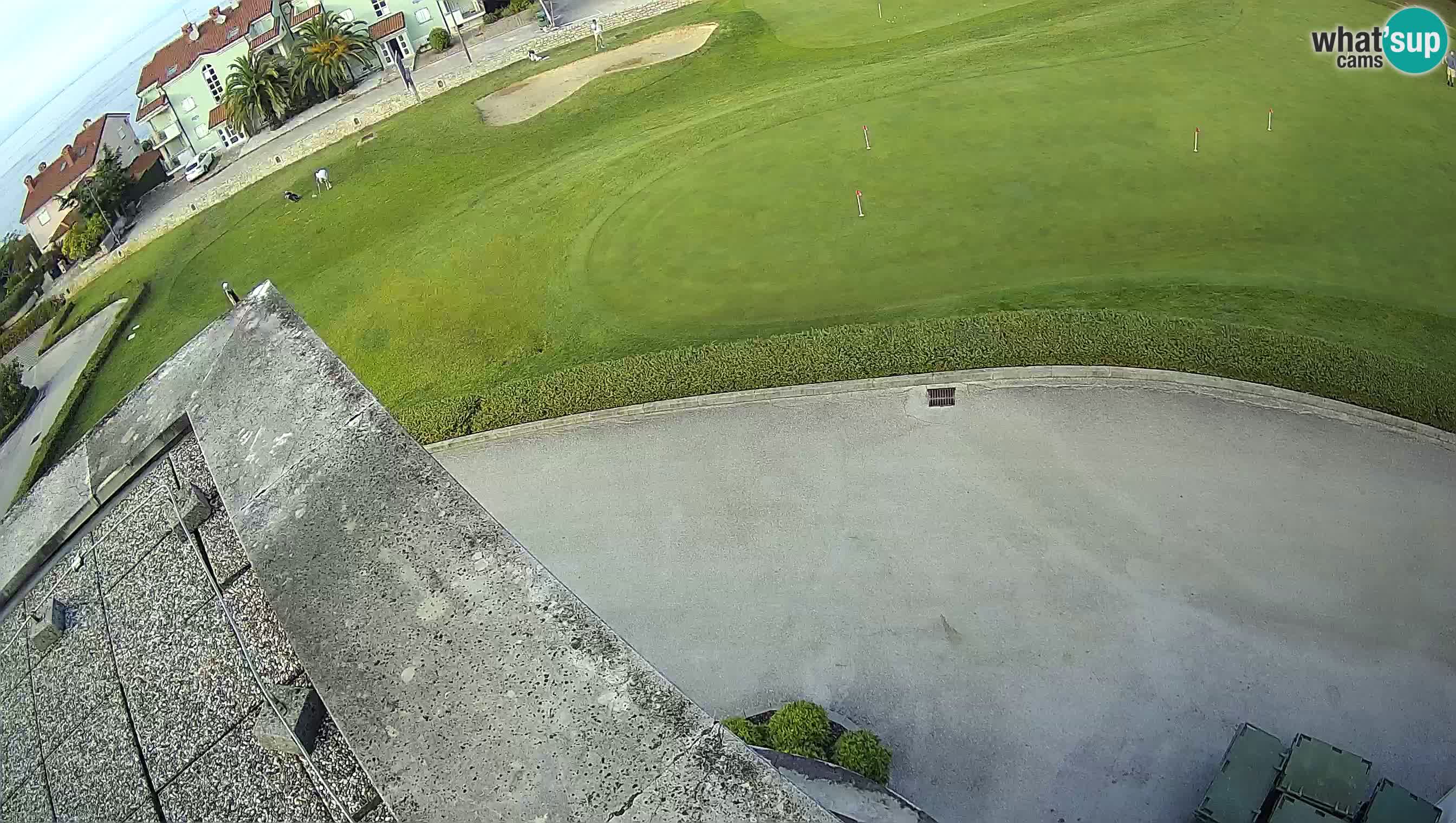 Golf Adriatique Webcam en direct Savudrija – Rezidencija Skiper – Istrie – Croatie