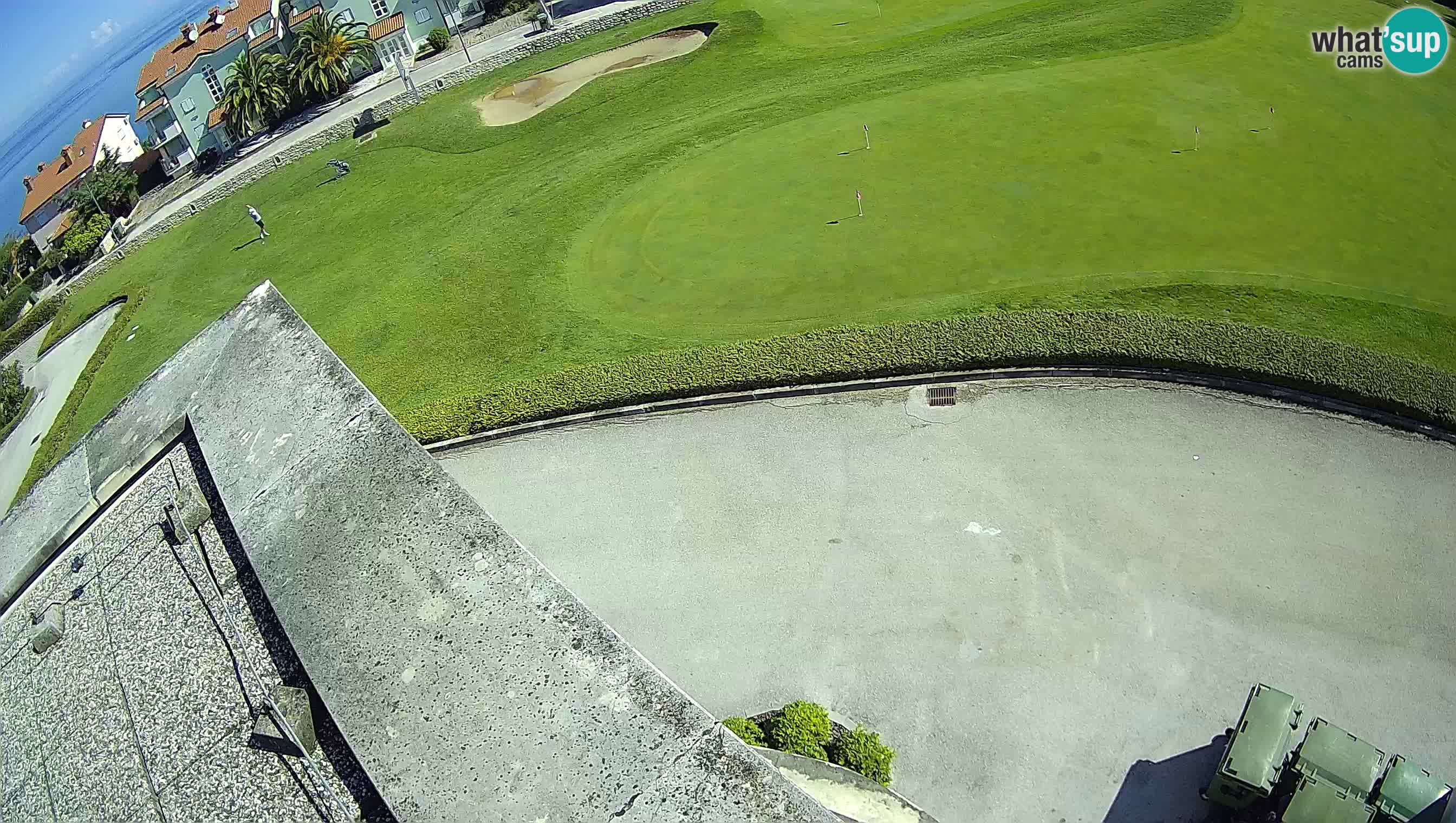 Golf Adriatique Webcam en direct Savudrija – Rezidencija Skiper – Istrie – Croatie