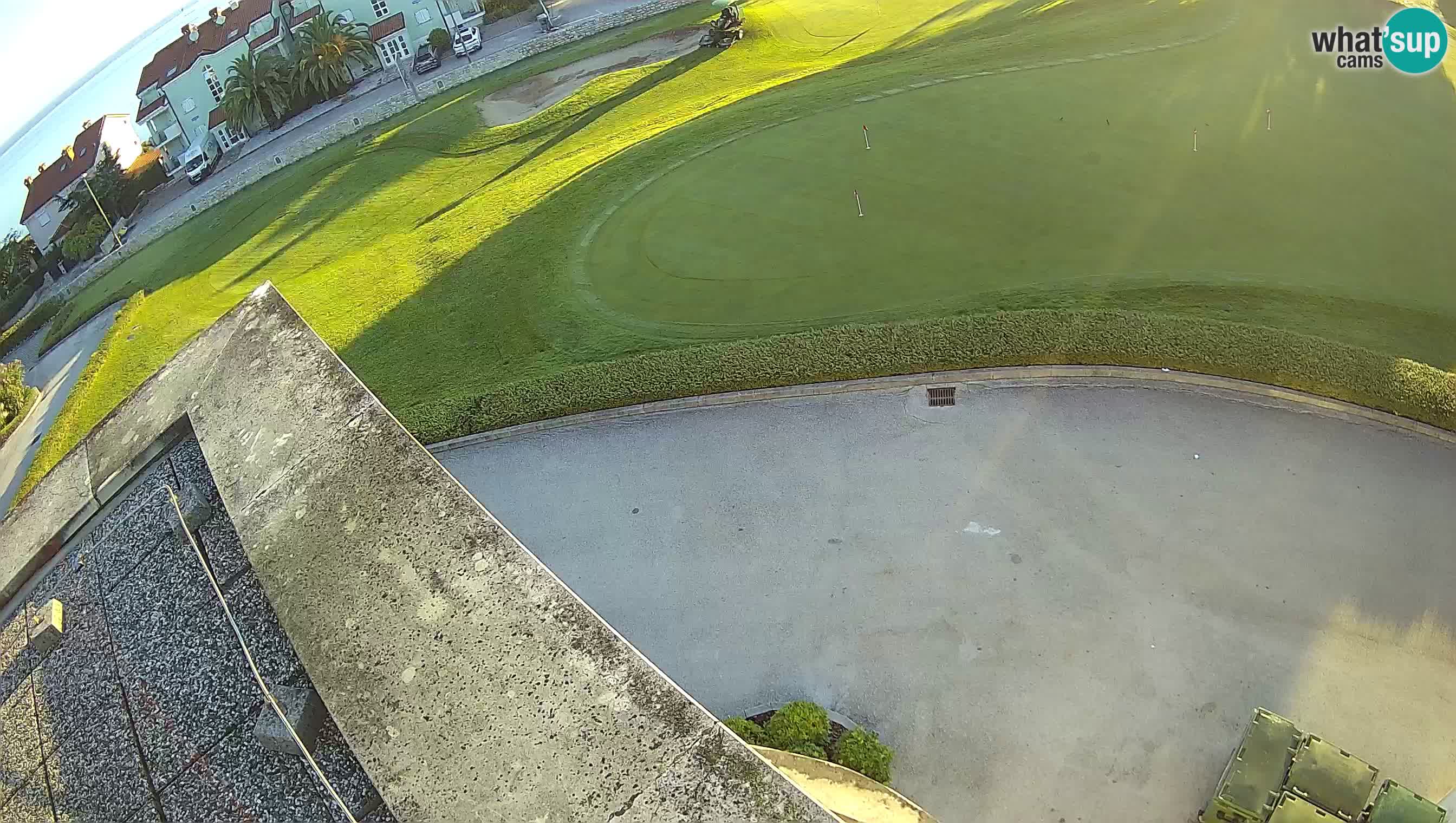 Golf Adriatique Webcam en direct Savudrija – Rezidencija Skiper – Istrie – Croatie