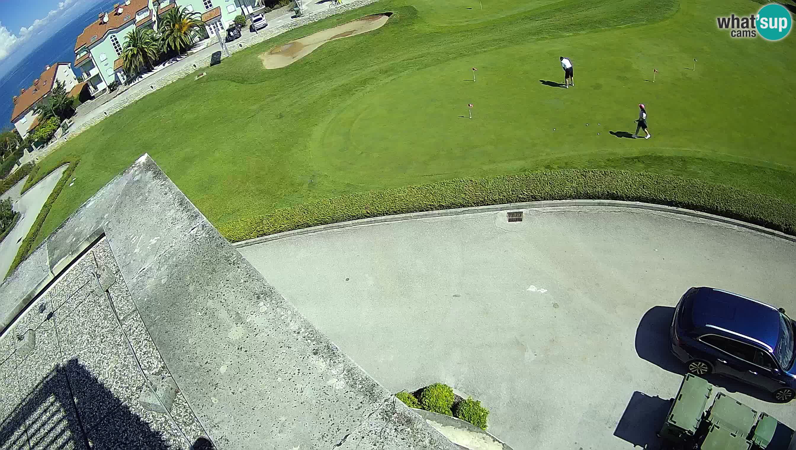 Golf Adriatique Webcam en direct Savudrija – Rezidencija Skiper – Istrie – Croatie