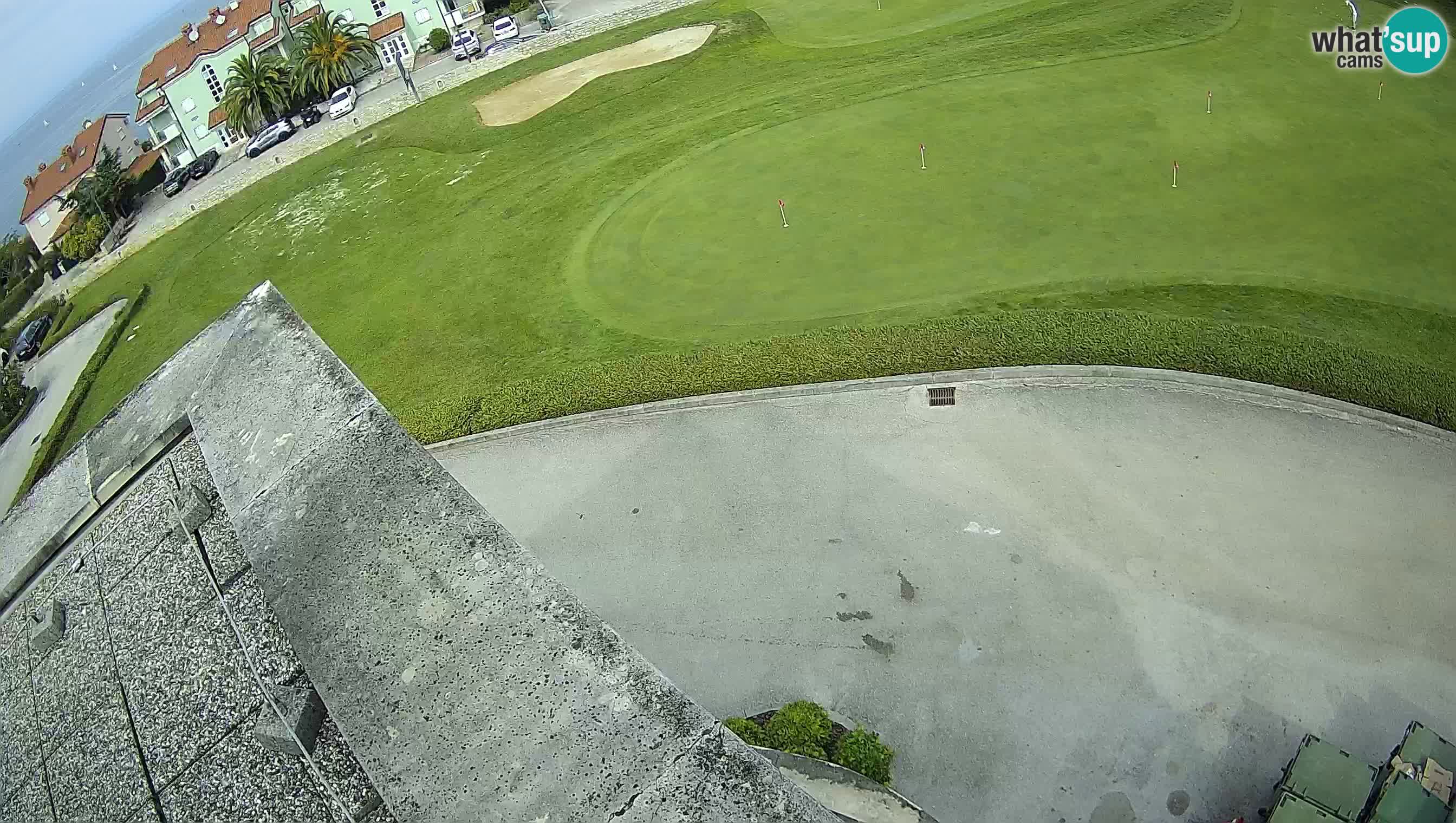 Golf Adriatique Webcam en direct Savudrija – Rezidencija Skiper – Istrie – Croatie