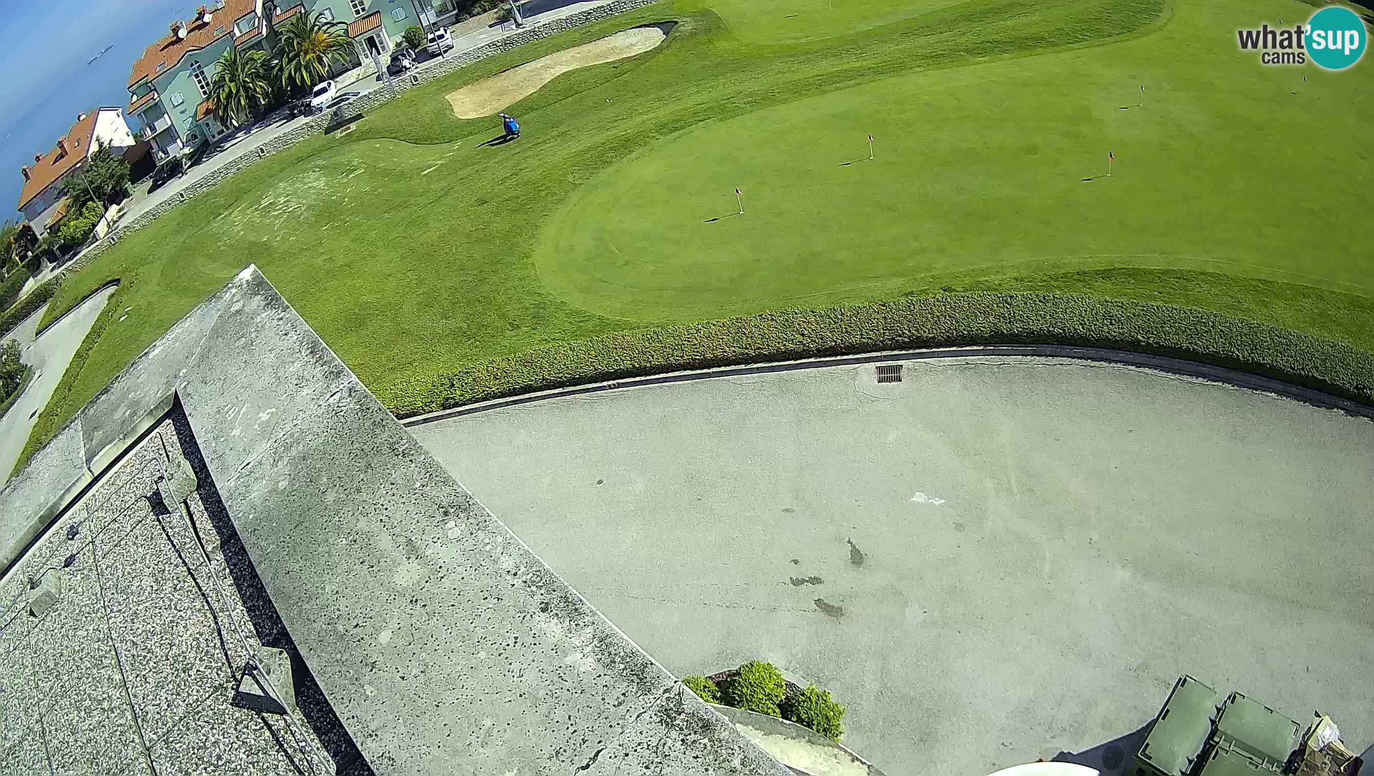 Golf Adriatique Webcam en direct Savudrija – Rezidencija Skiper – Istrie – Croatie