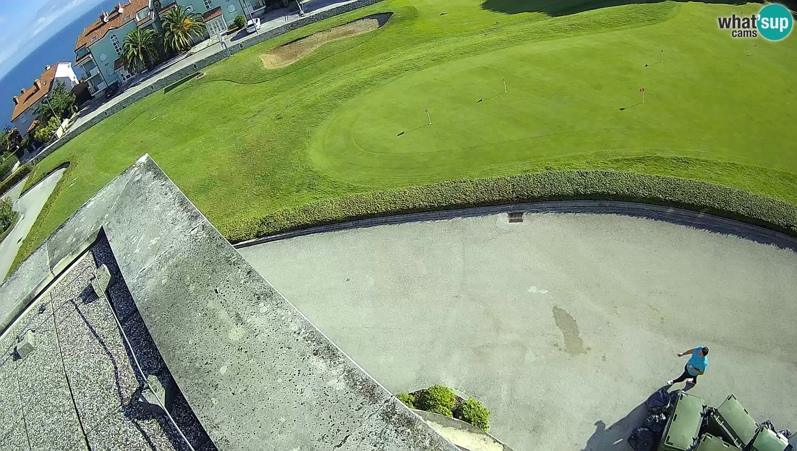 Golf Adriatique Webcam en direct Savudrija – Rezidencija Skiper – Istrie – Croatie