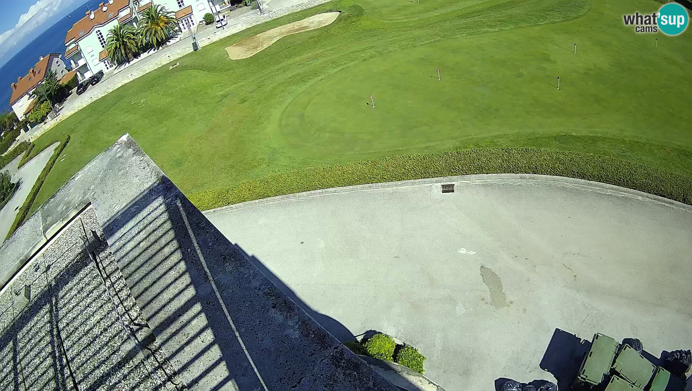 Golf Adriatique Webcam en direct Savudrija – Rezidencija Skiper – Istrie – Croatie