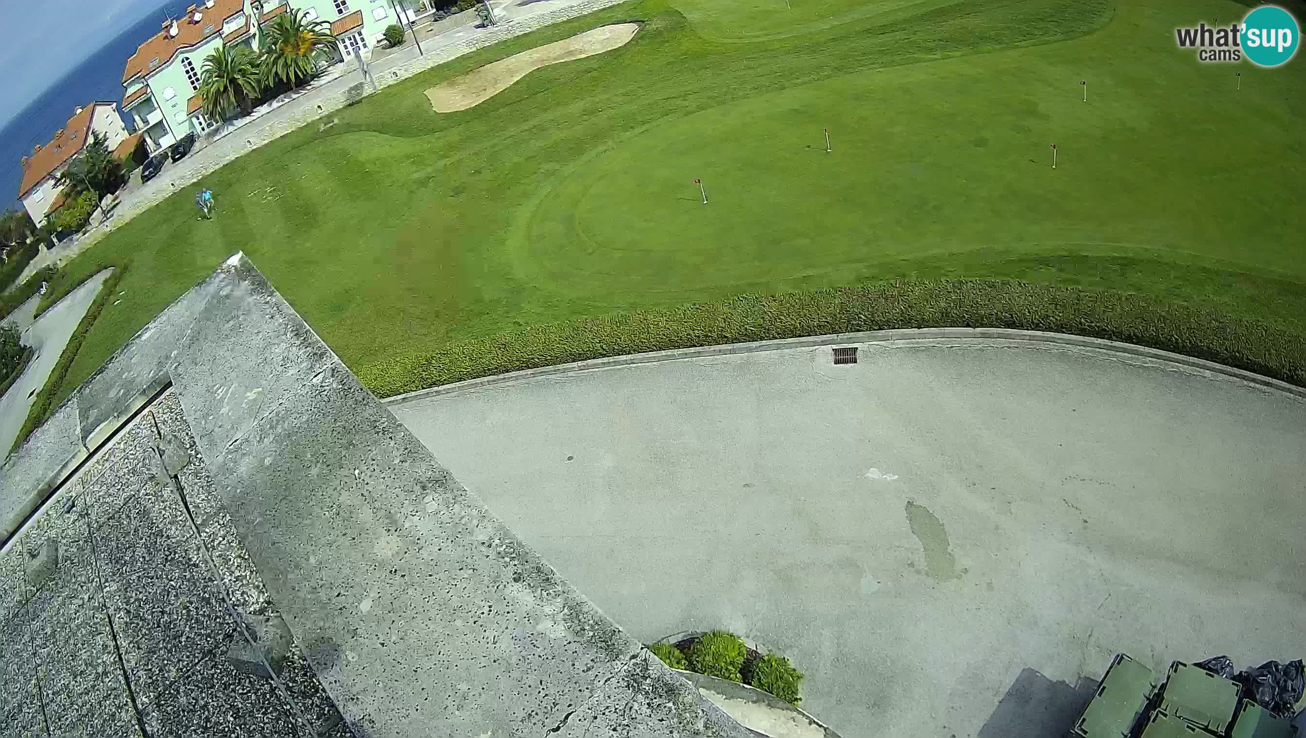 Golf Adriatique Webcam en direct Savudrija – Rezidencija Skiper – Istrie – Croatie