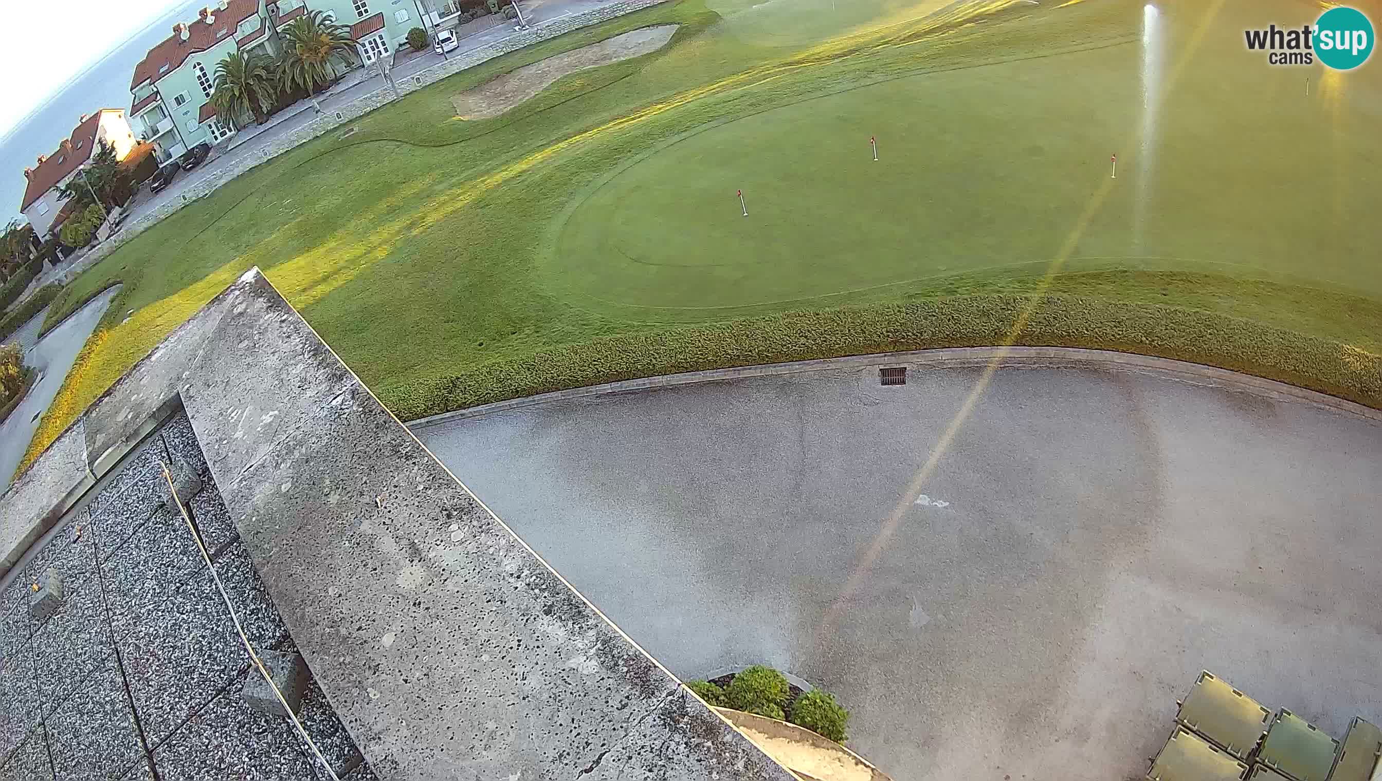 Golf Adriatique Webcam en direct Savudrija – Rezidencija Skiper – Istrie – Croatie